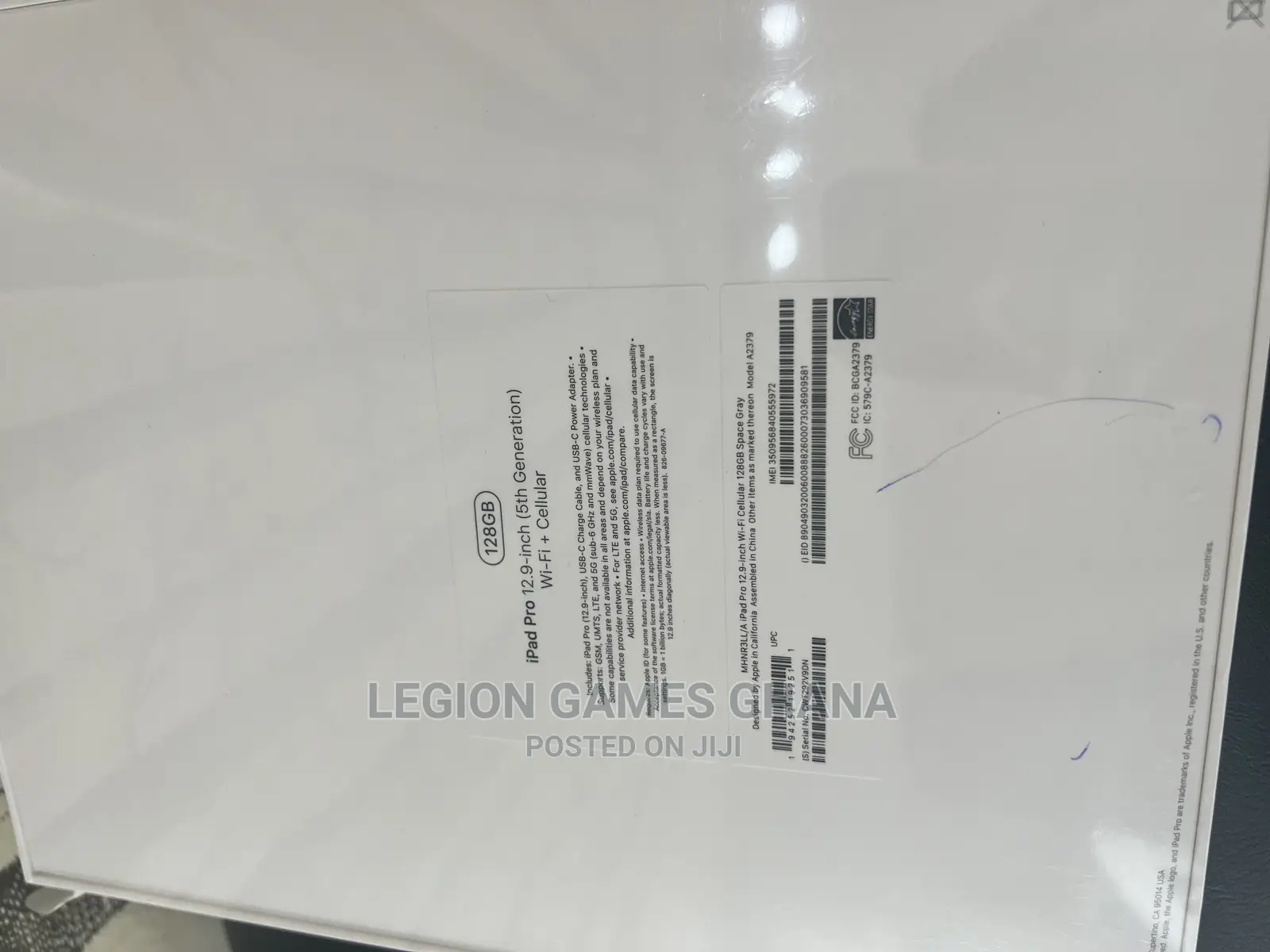 New Apple iPad Pro 12.9 (2021) 128 GB Gray