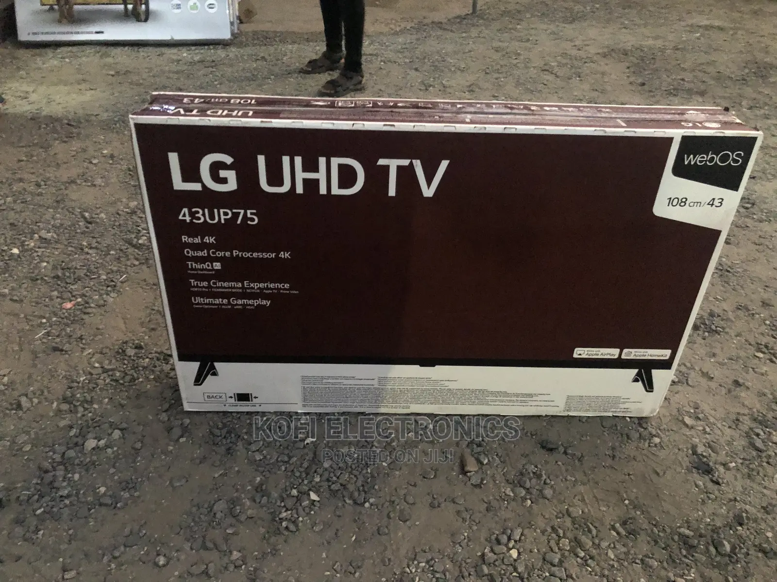 Unlimited Gameplay LG Uhd TV 43 Inch Up75 Series, 