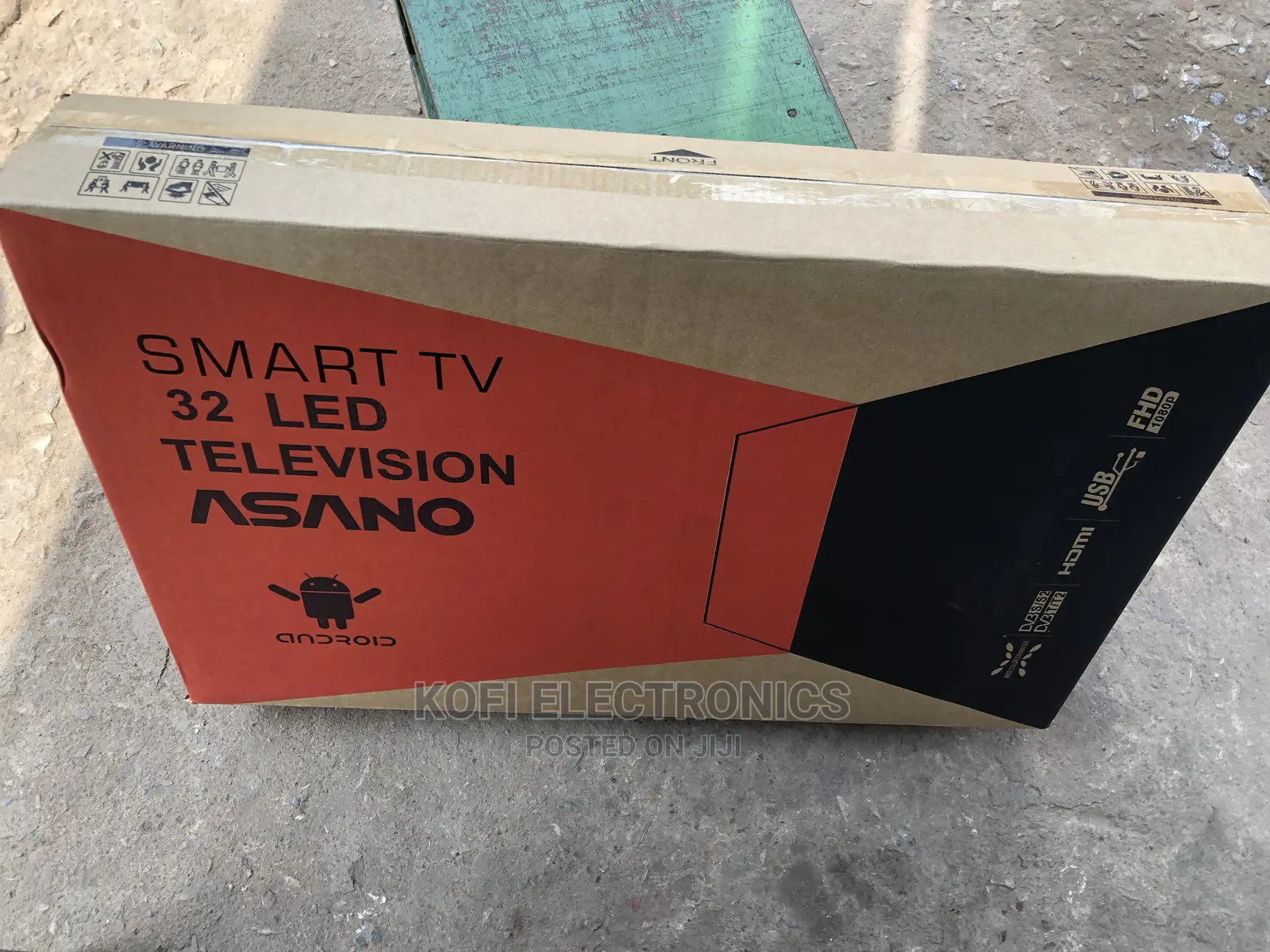 LED Tech Asano 32DS2 Smart Satellite Android TV - 32"