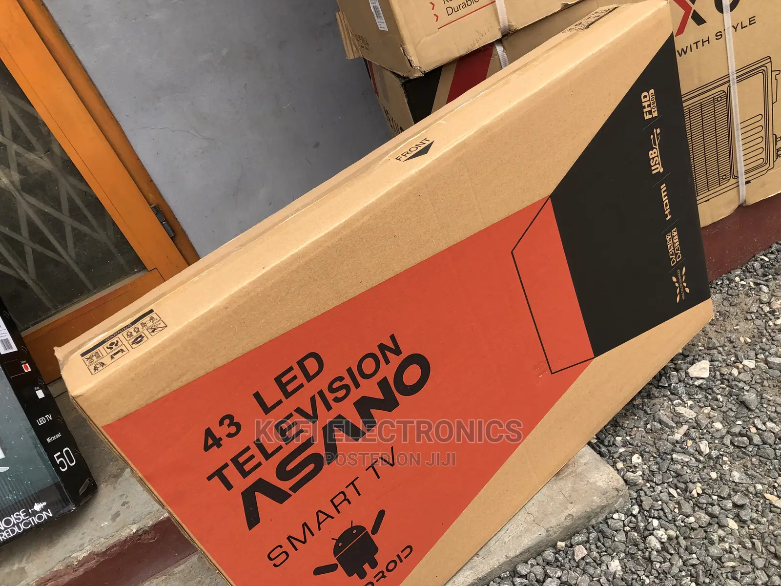 Long Lasting Asano 43′′ Smart TV 43ds2 Silver/Black