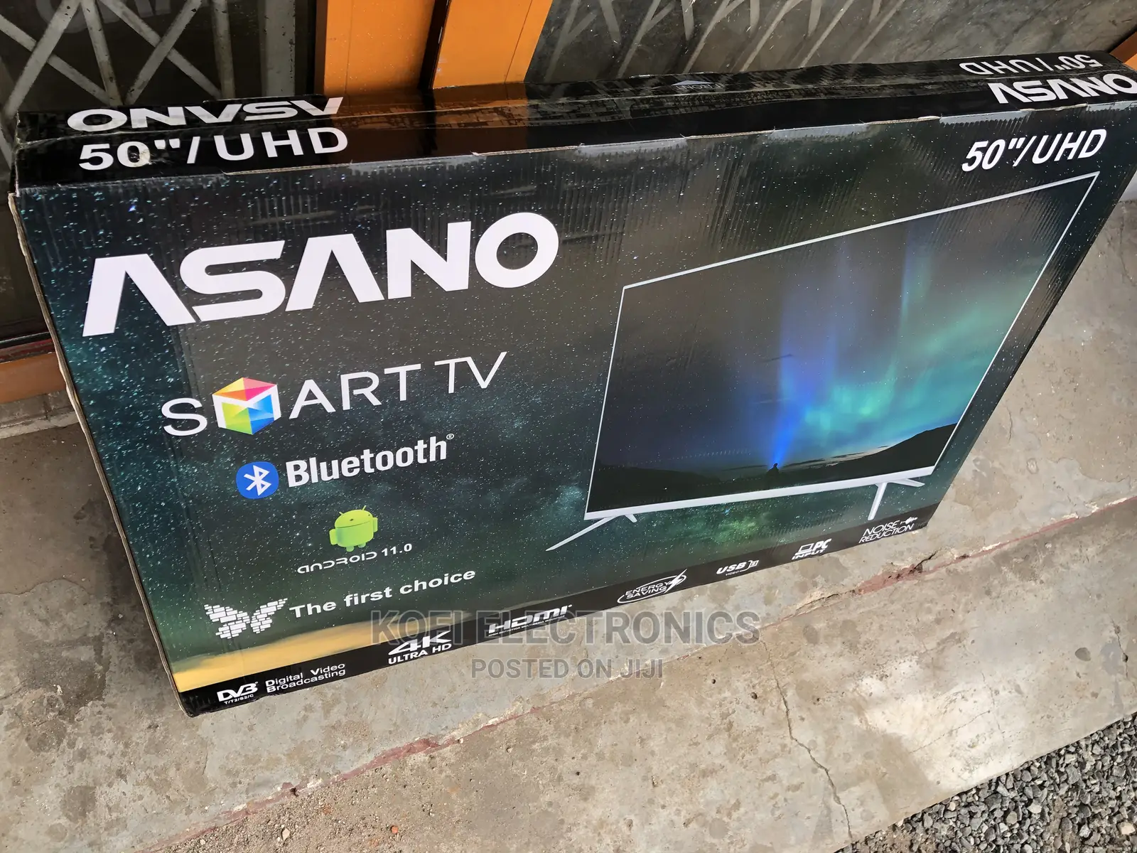 Inbuilt Wireless and Bluetooth Asano 50 Android Smart Tv