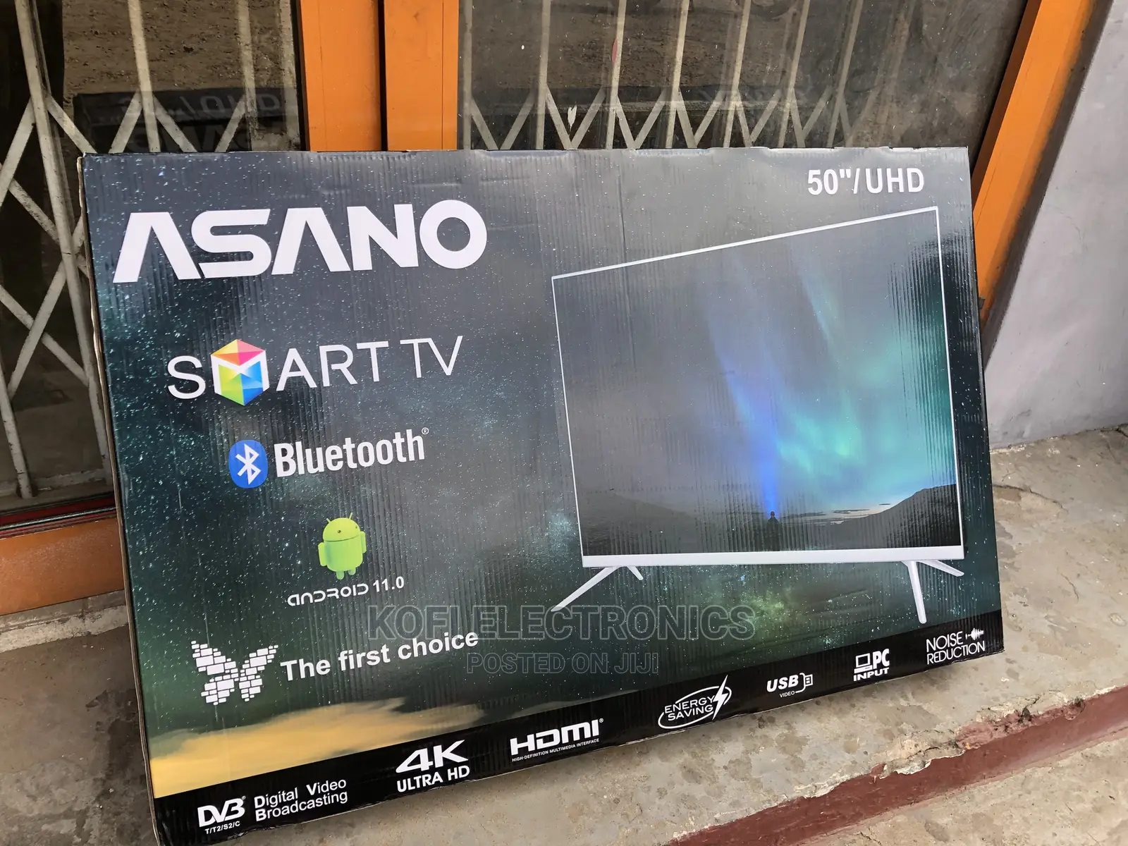 Inbuilt Wireless and Bluetooth Asano 50 Android Smart Tv