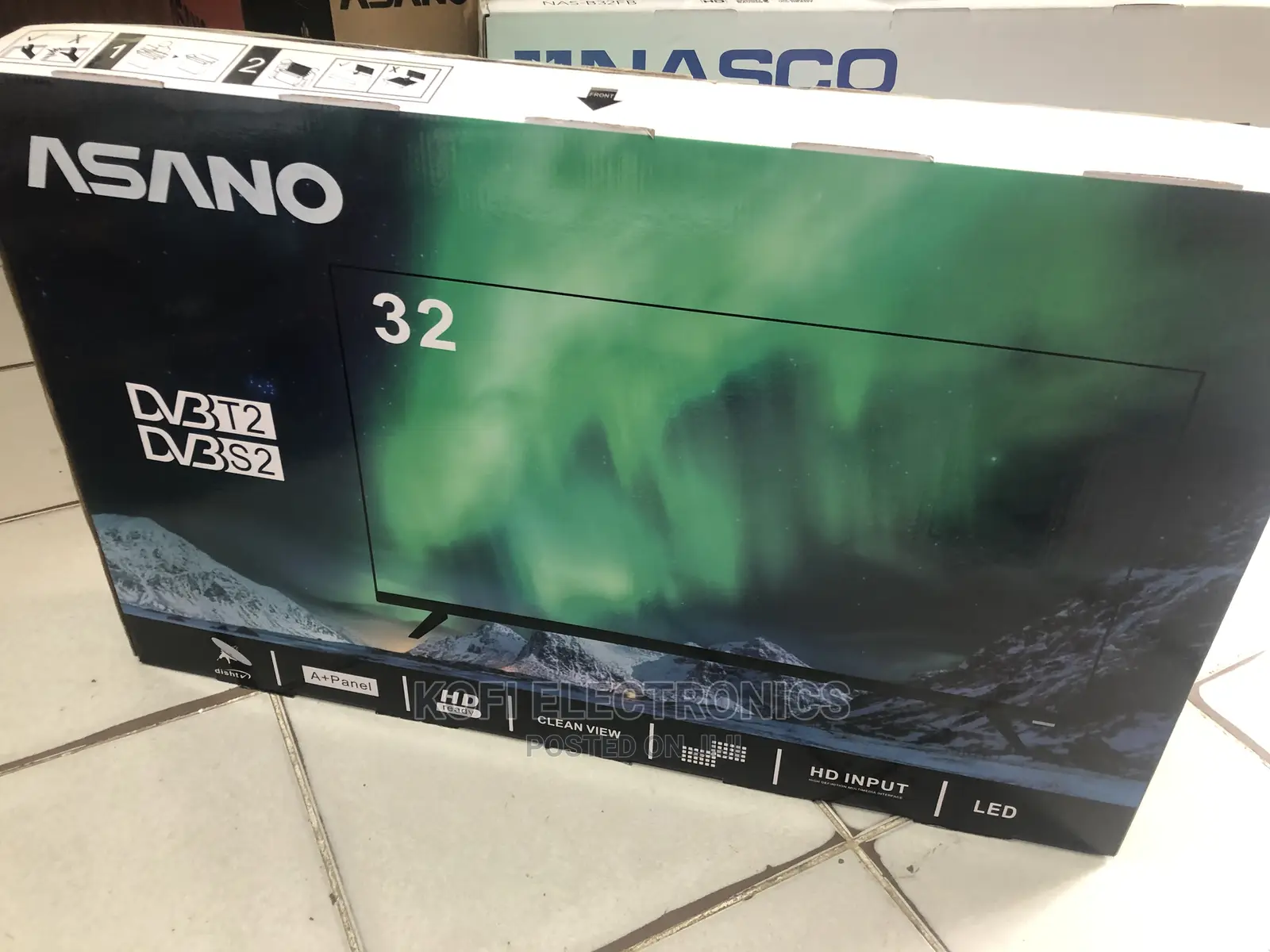 HD Input Asano 32 Inch Digital TV