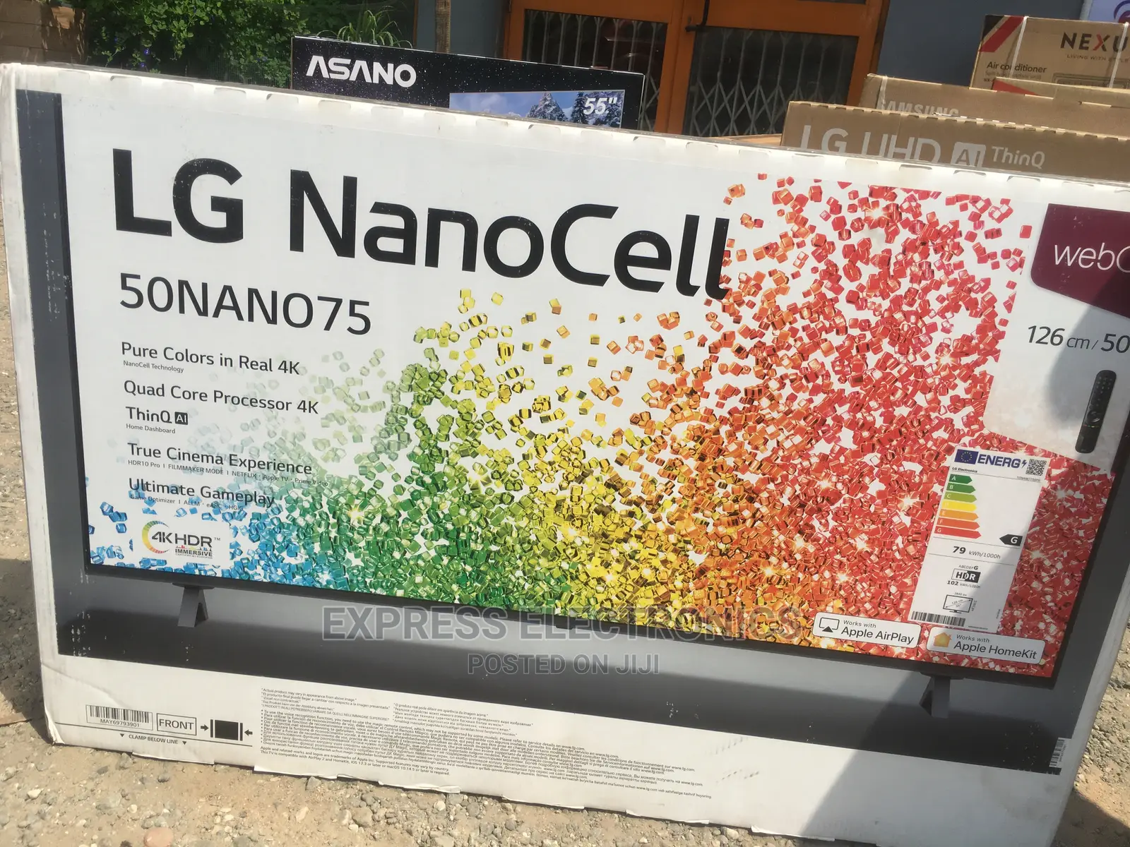Vivid Pictures LG 50”Nanocell Smart UHD TV+Wallmount
