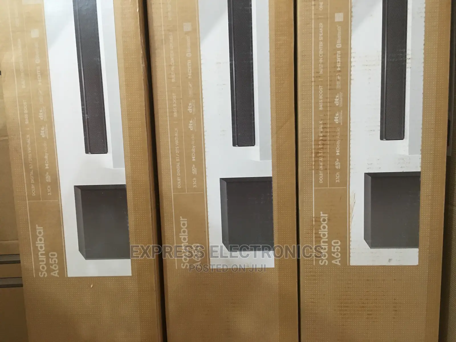 Base Boost Samsung 3.1ch 430w Soundbar With Subwoofer+Kettle