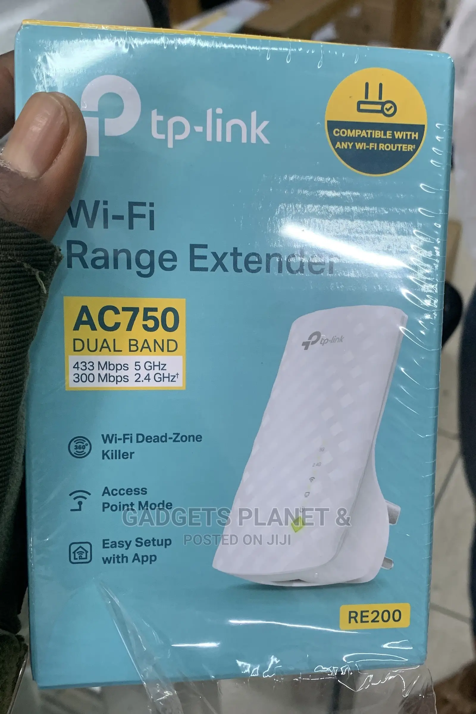 Tp - Link Ac750 Mesh Wi-Fi Range Extender - Re200