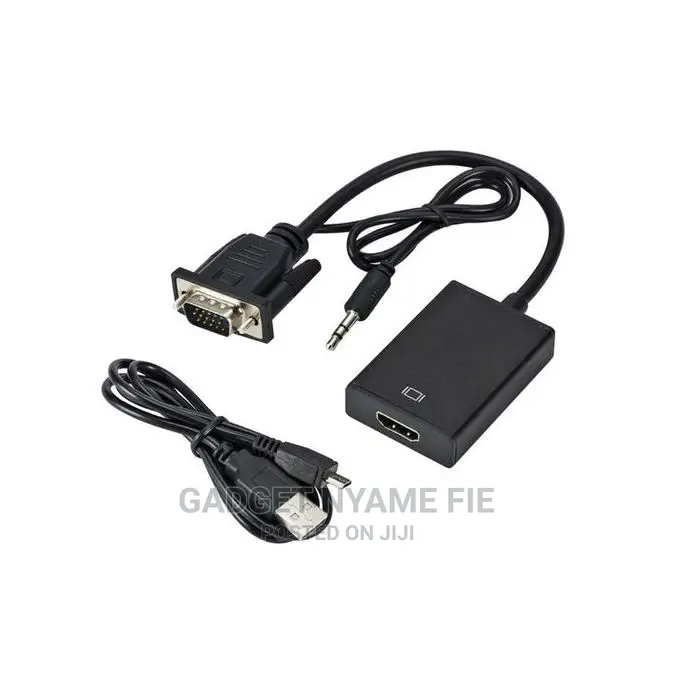 VGA to HDMI Converter Adapter Cable With Audio Output