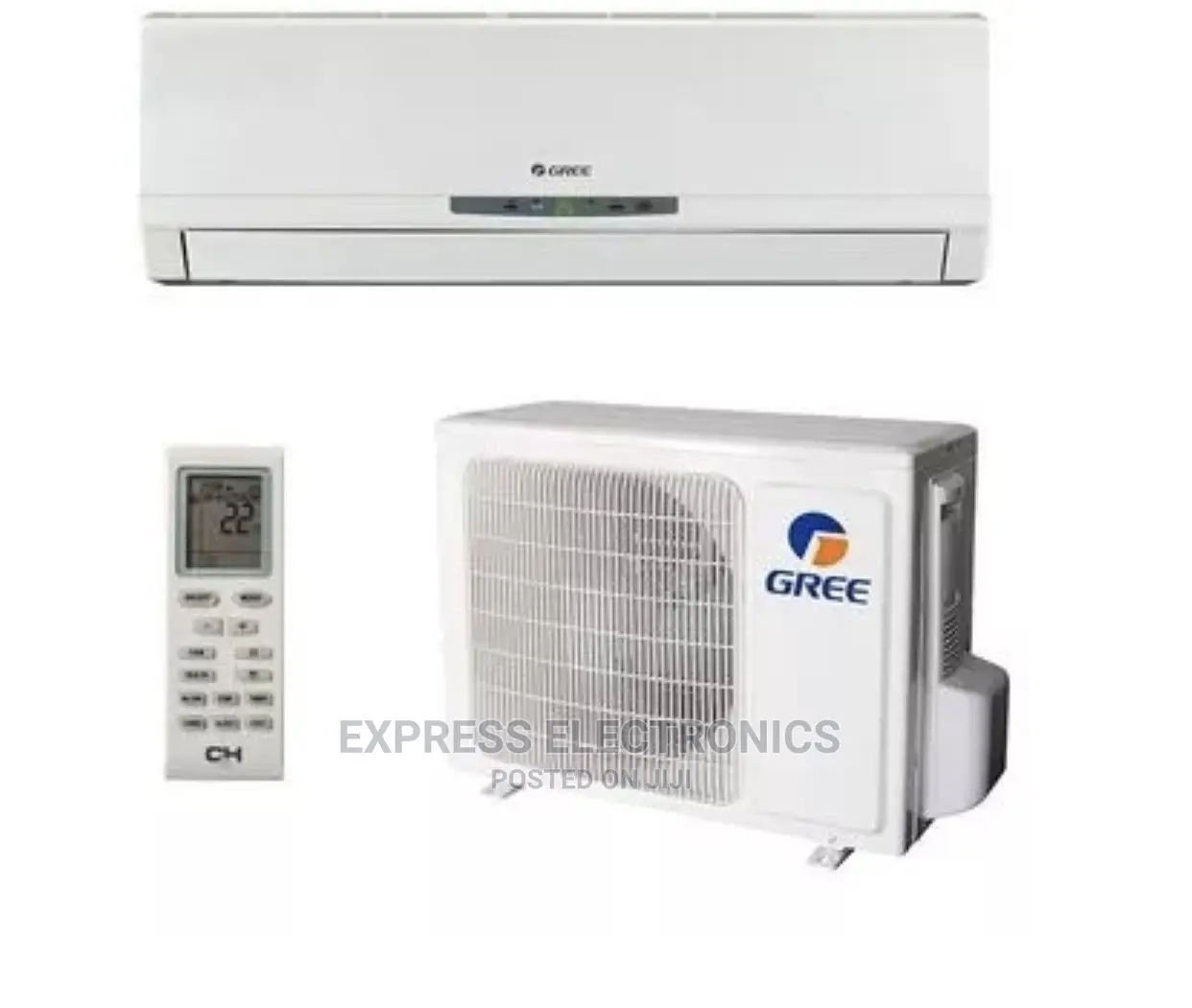 Gree AC 2.0 HP – R410A Gas BTU18000- Great AC+Wallmount