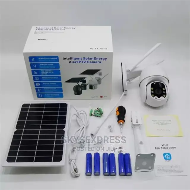 4g Outdoor Intelligent Solar Energy Alert PTZ Camera