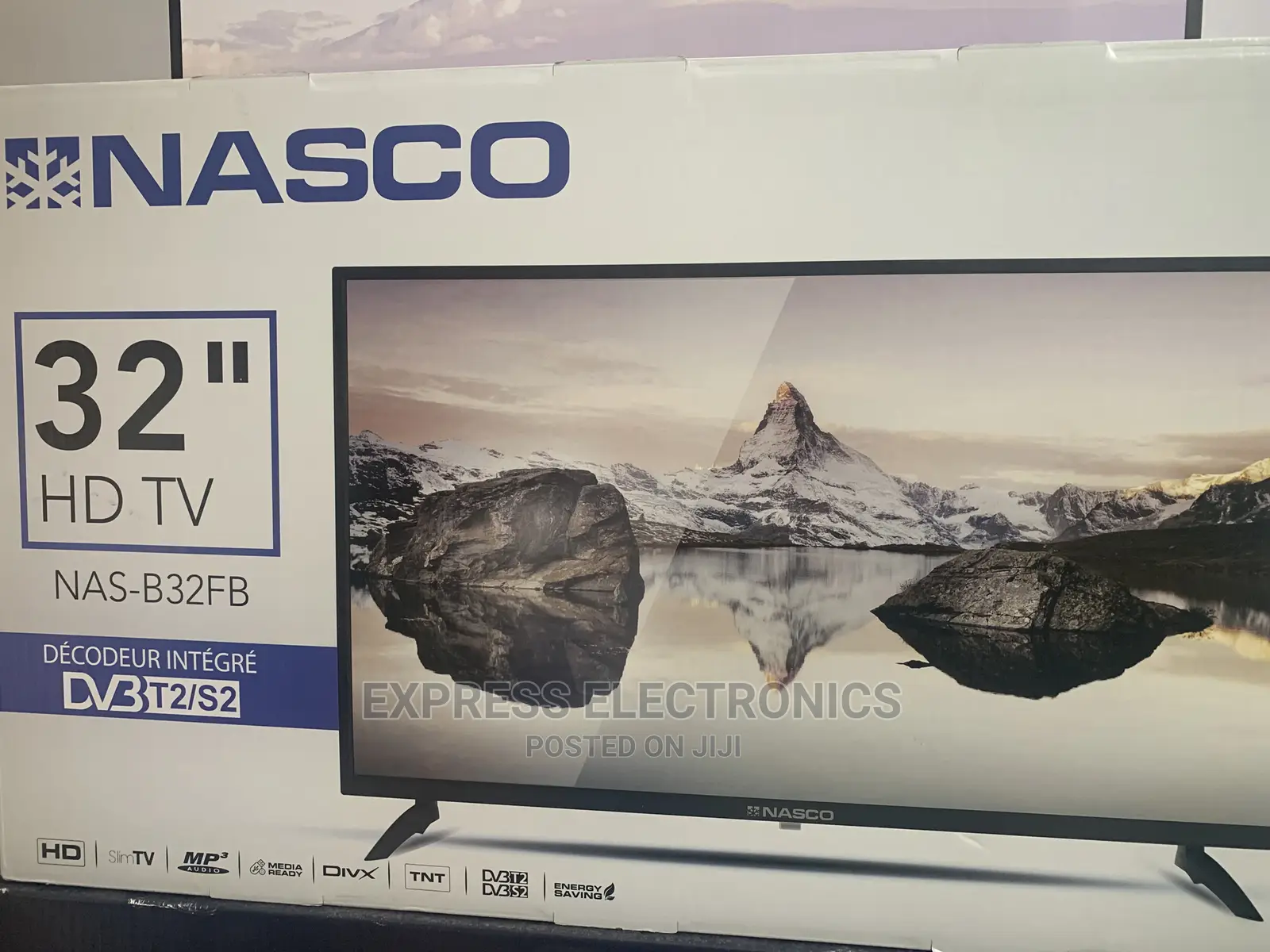 High Quality Nasco FHD 32”Satellite Tv+Tv Guard/Wallmount