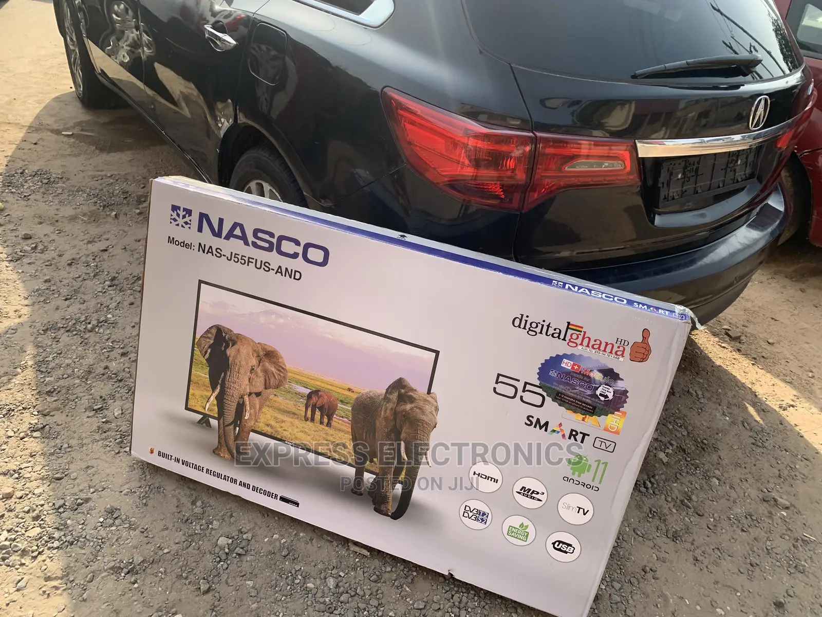 Clear Picture Quality Nasco 55” UHD Smart + Wallmount