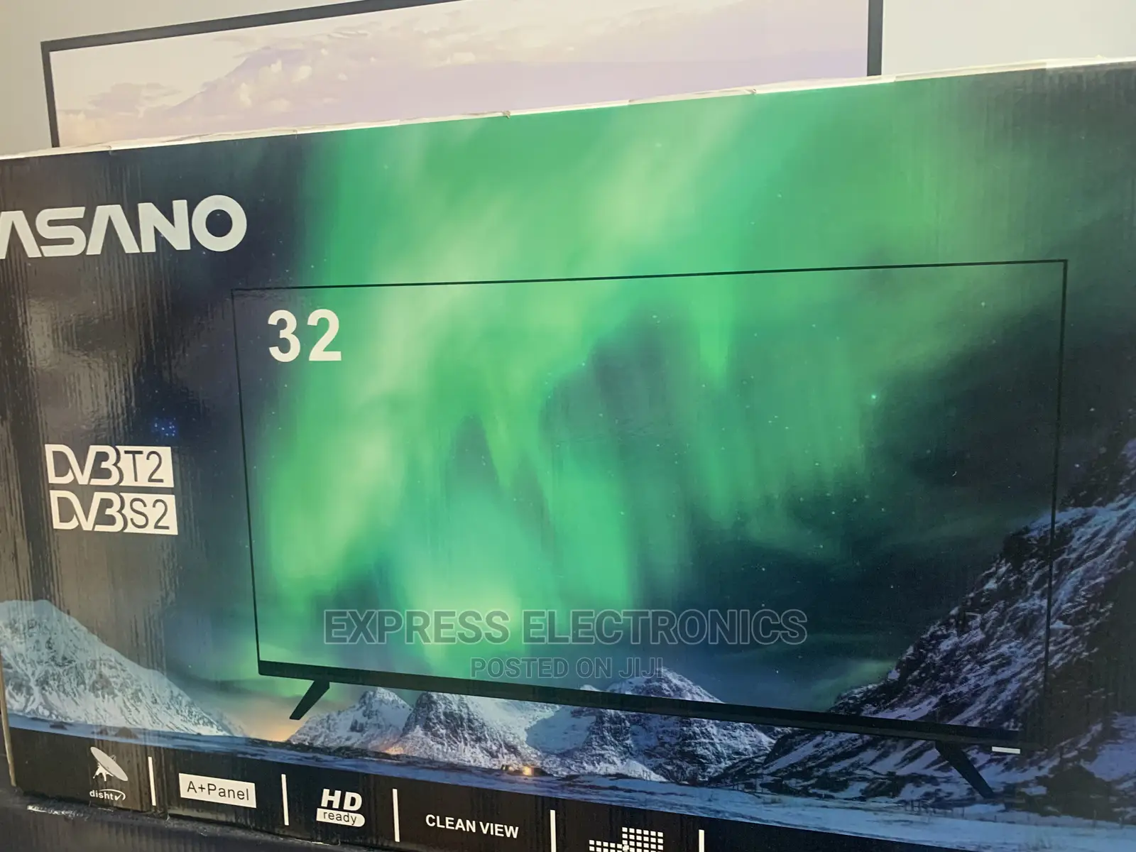 Clear Picture Quality Asano 32” Hd Digital Satellite+Bracket