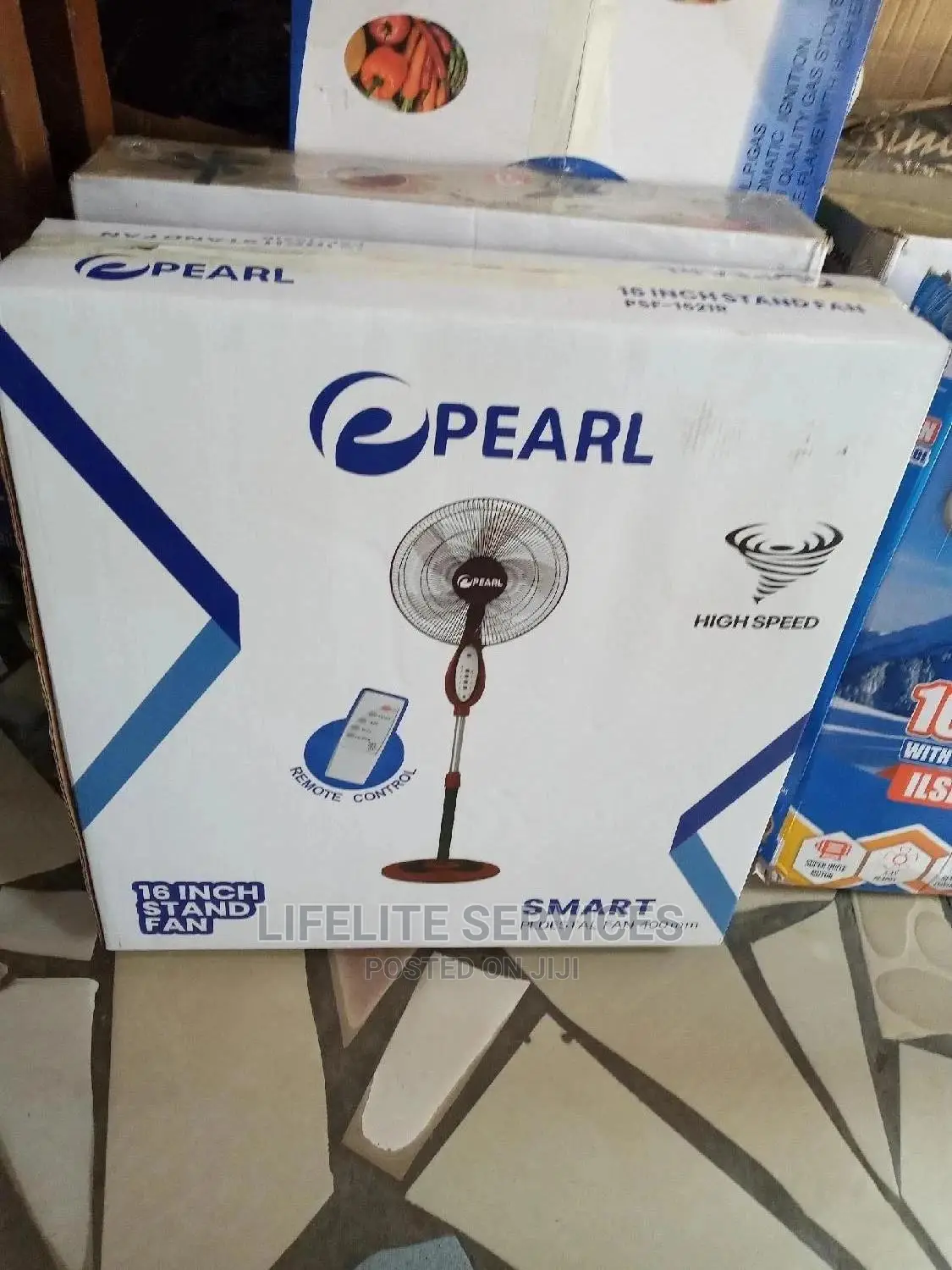 Smart Fan With Remote Control(Pearl)