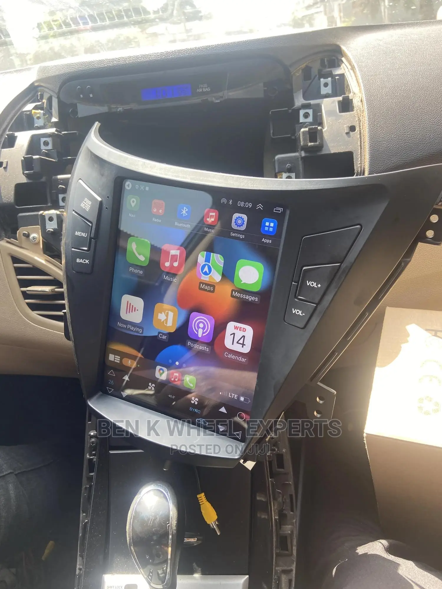 Elantra 2011-13 Tesla Carplay Android
