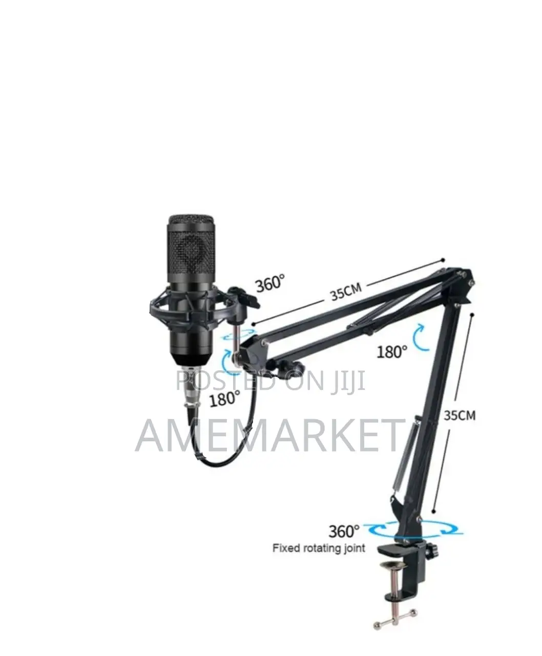 Professional Studio Microphone With V8 Sound Card New in Box