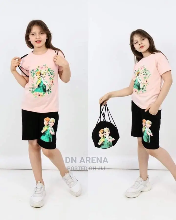 Girls 3pc Cartoon Character Outfit