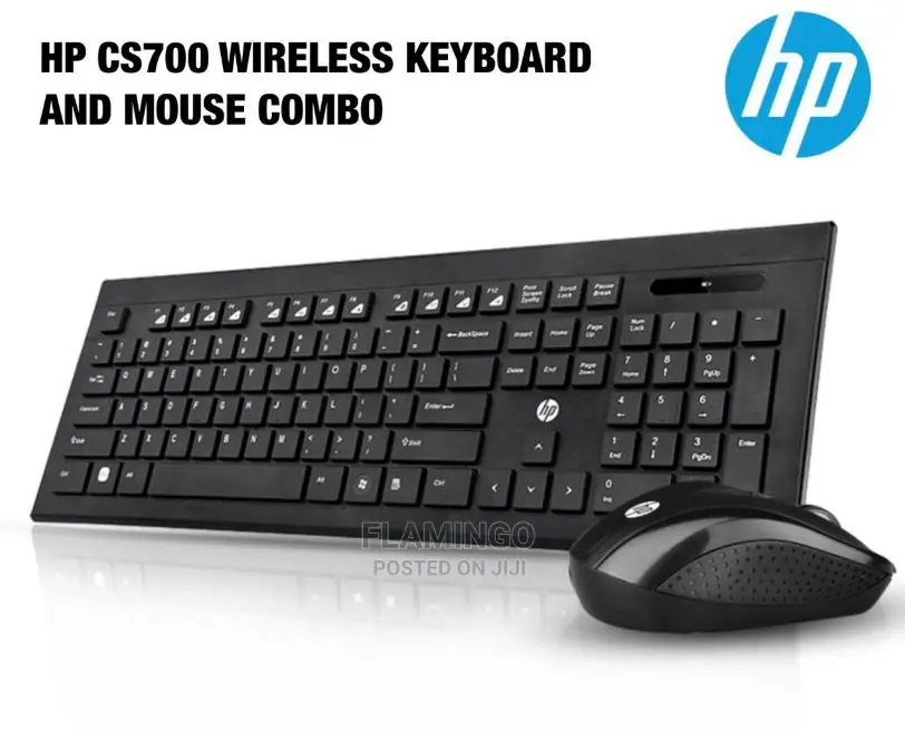 HP Wireless Keyboard and Mouse. (Single Connector)