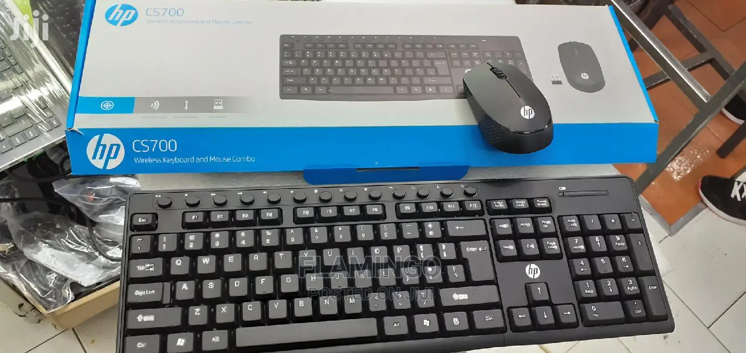 HP Wireless Keyboard and Mouse. (Single Connector)