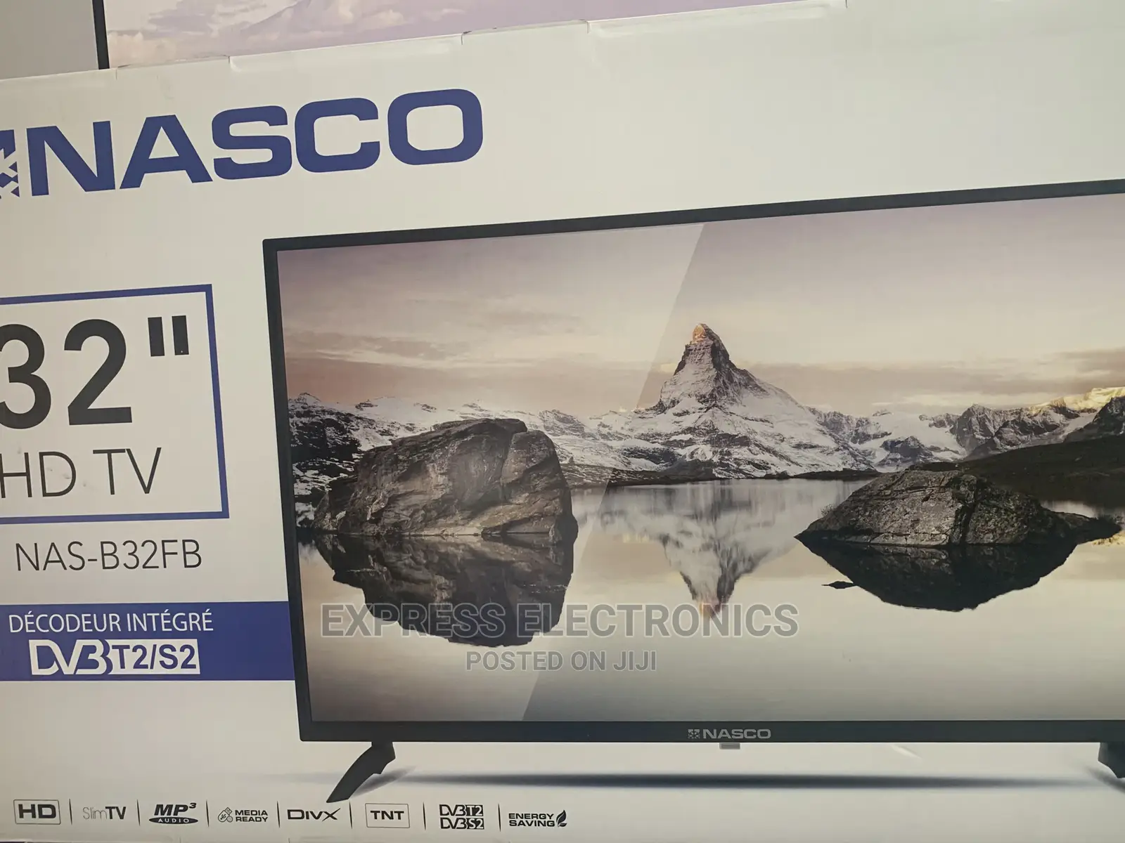 Slim Design Nasco Digital Satellite 32”Full Hd + Wallmount