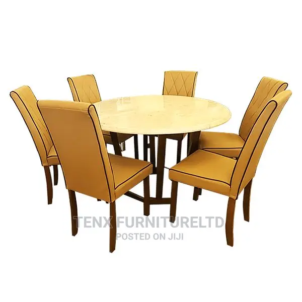DINING SET (Wooden Octagon Shaped Base)
