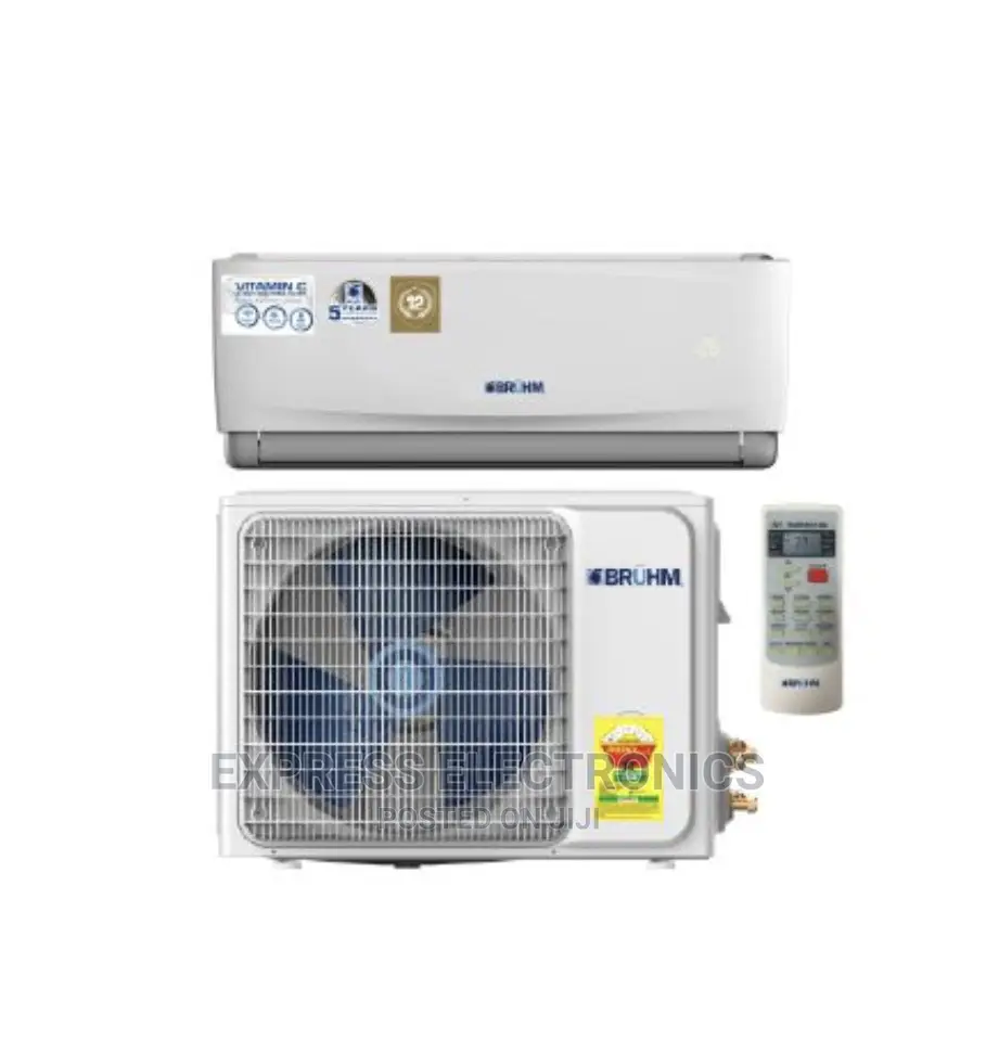 Sealed in Box Bruhm 1.5hp Inverter Split Ac R410+Wallmount