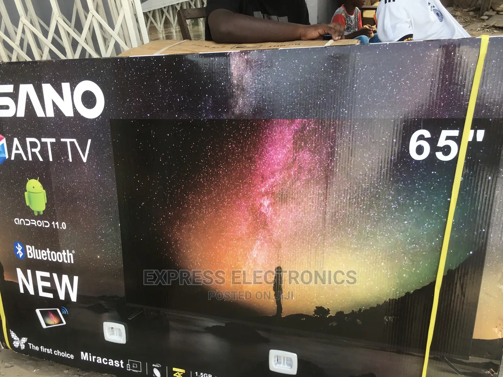 Unique Brand New 65” UHD Smart Android Asano +Dstv