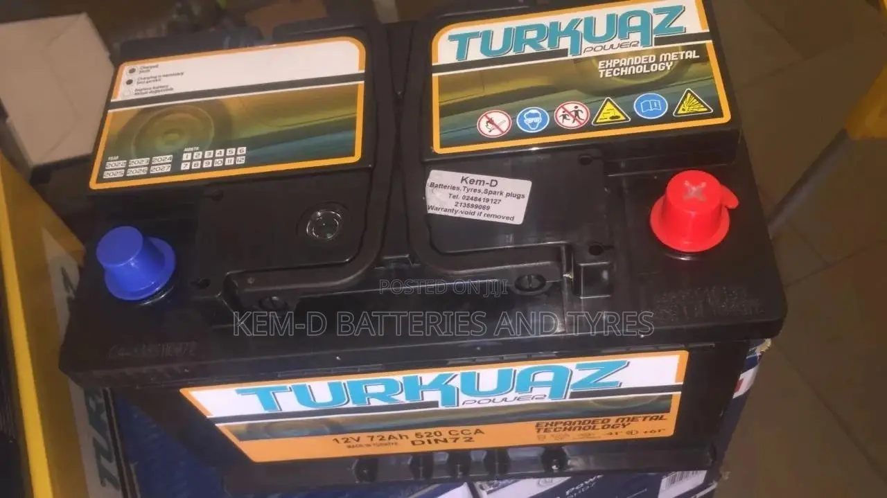 Turkuaz Batteries 15 Plates Brand New Battery Free Delivery