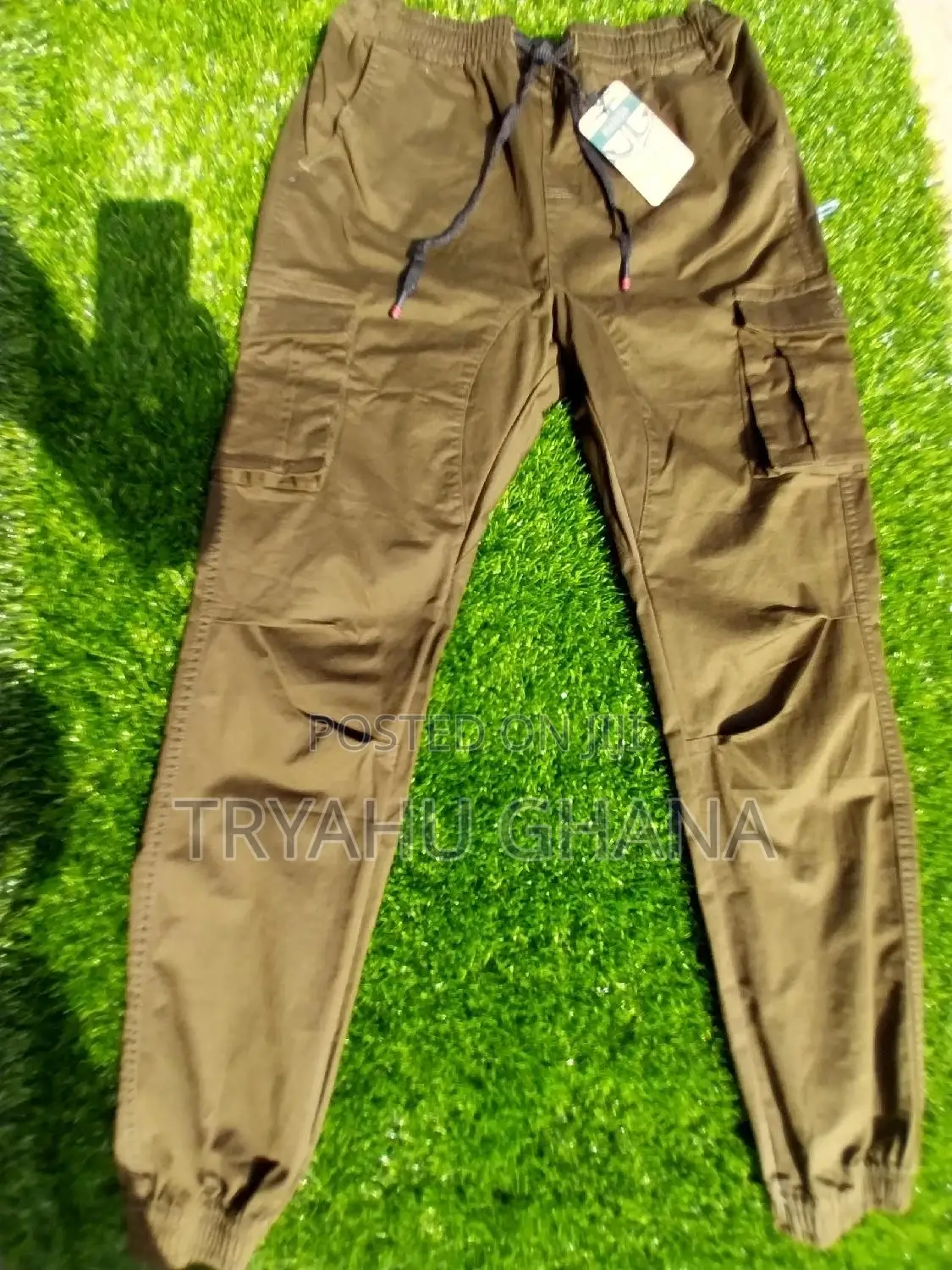 Buy Quality Side Pockets Khaki Jeans