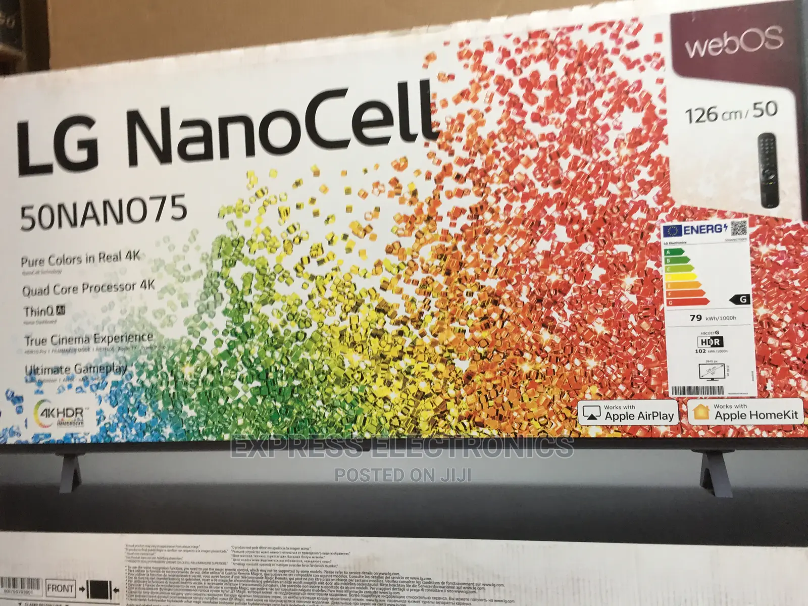 Pure Colors in Real UHD LED LG Nanocell 50NANO756 50”