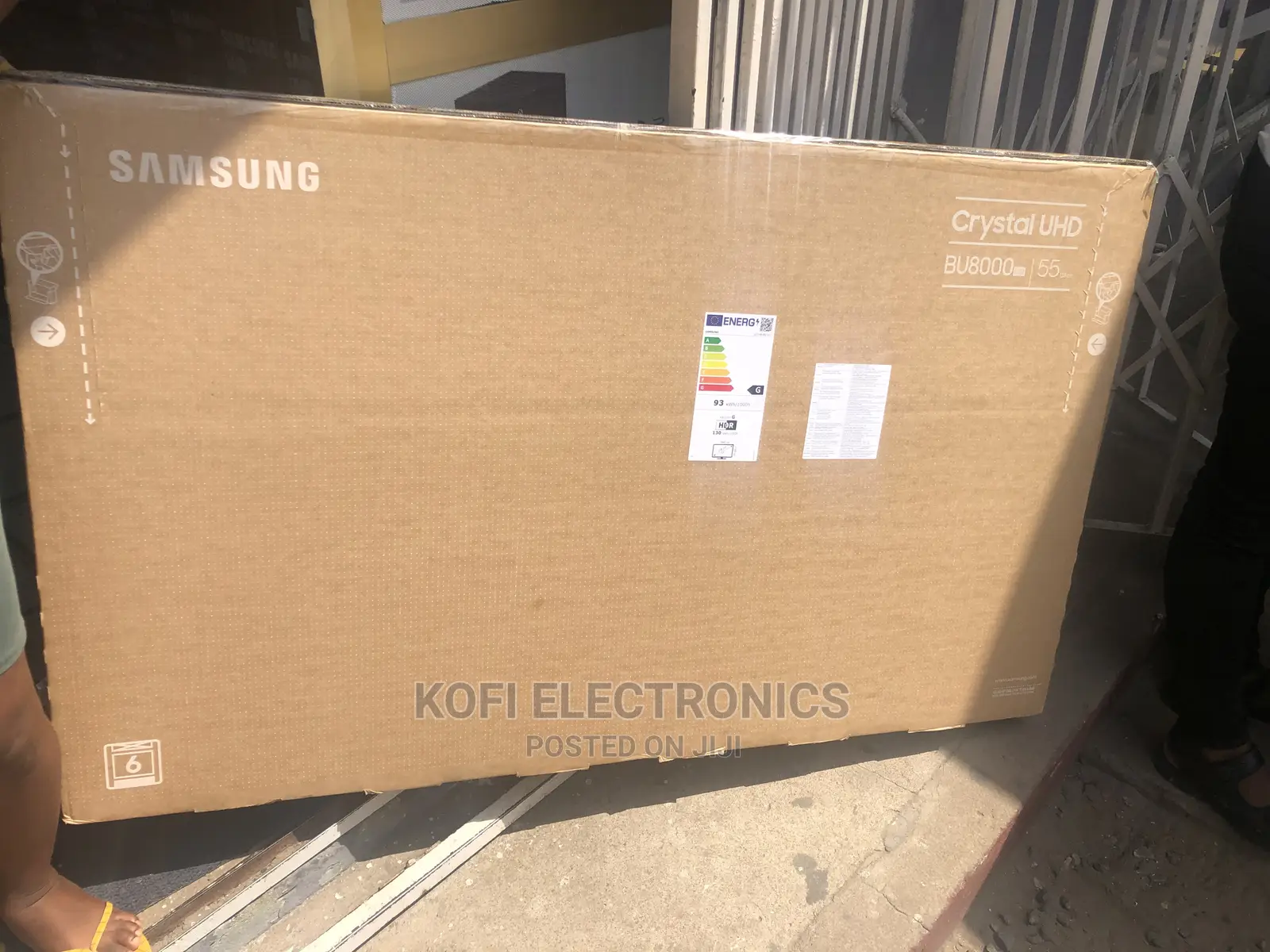 Dynamic Crystal Clear Samsung LED TV 55bu8072 55" Uhd TV