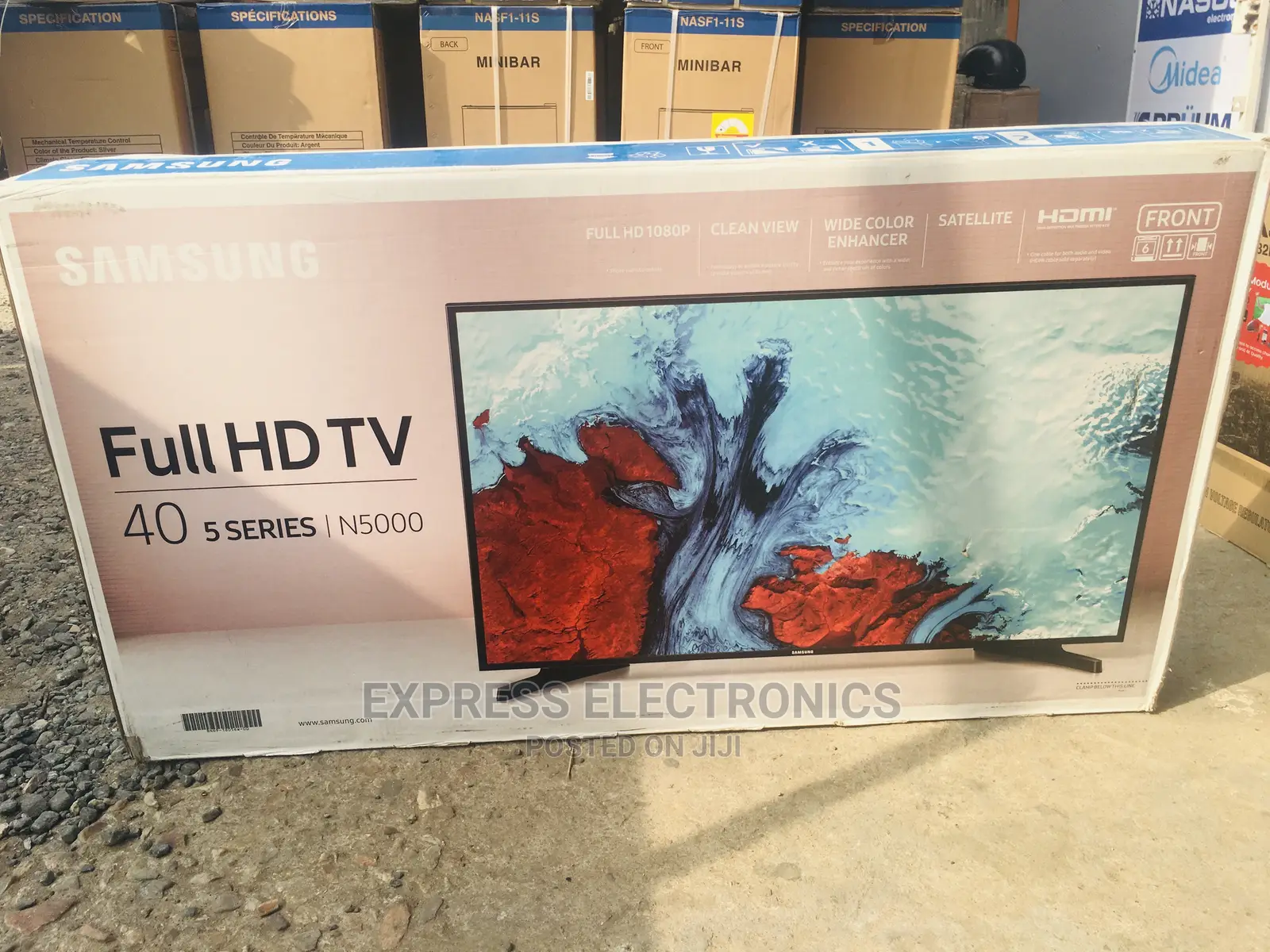 Unique Quality Samsung 40”Fullhd Digital Satellite+Wallmount