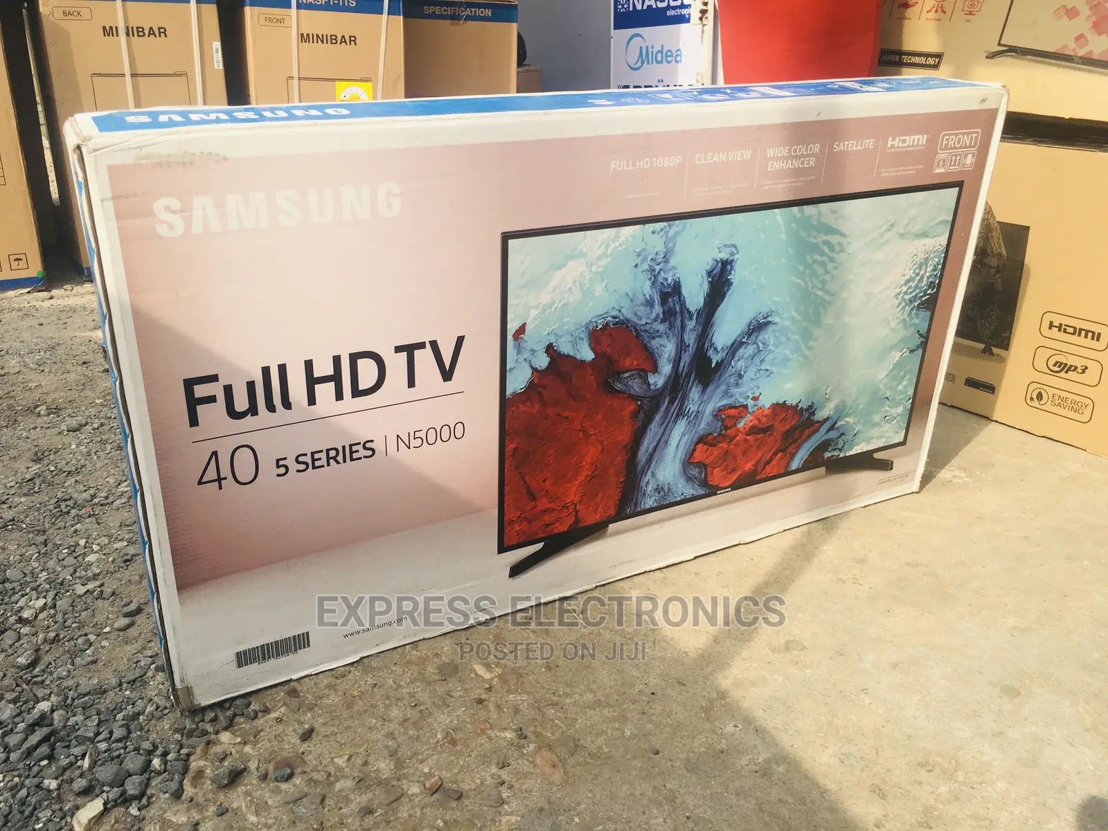 Unique Quality Samsung 40”Fullhd Digital Satellite+Wallmount