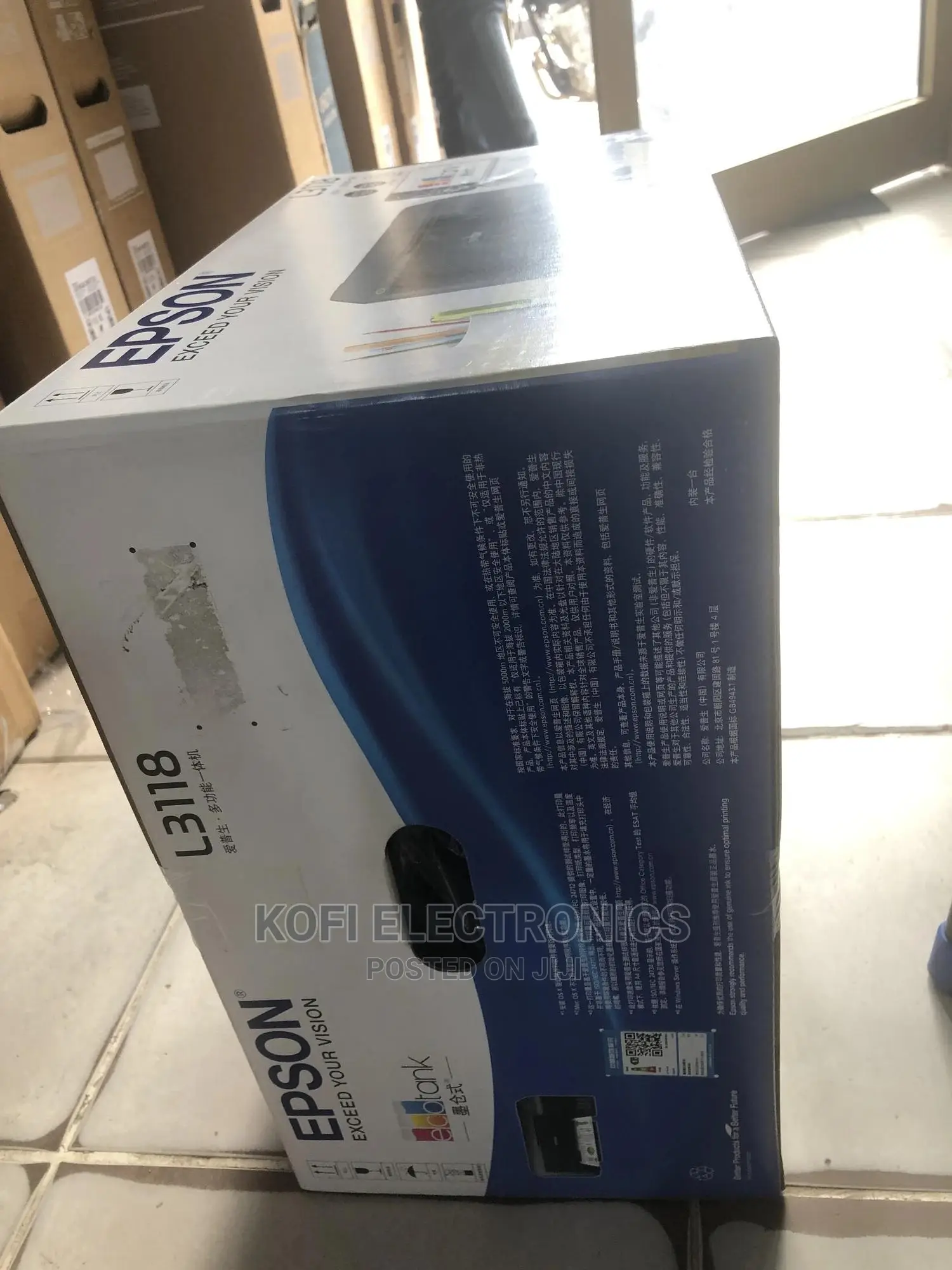 New Epson L3118 All-In-One Ink Tank Printer