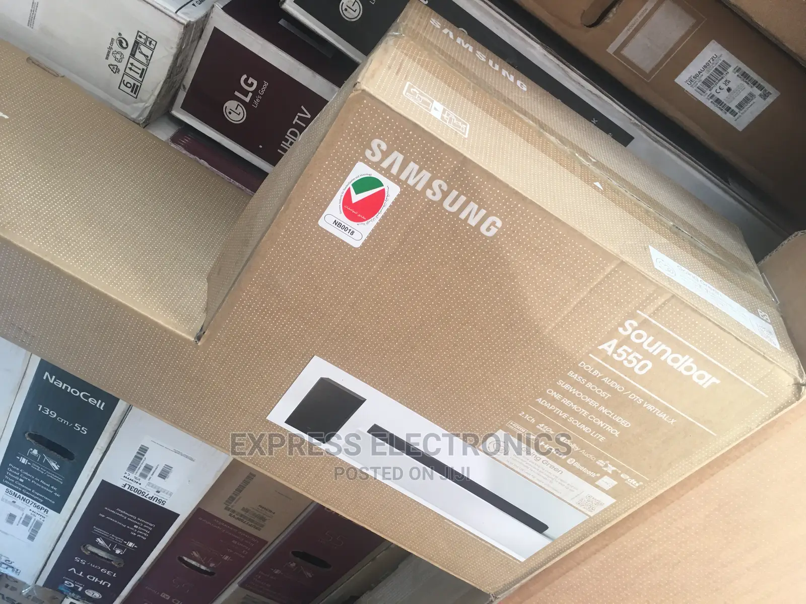 Best Unique 300w 2.1ch Samsung A450 Soundbar With Woofer
