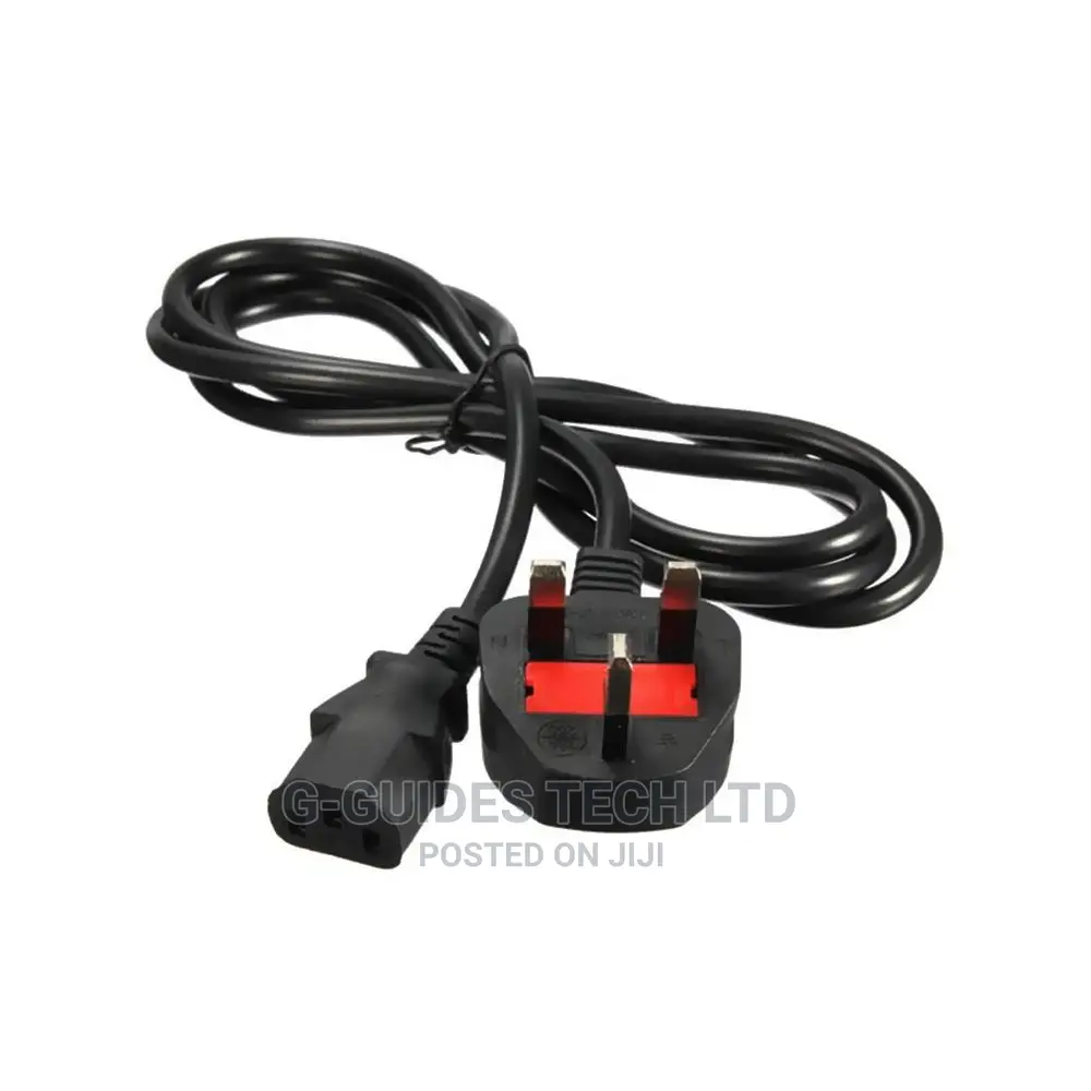 3-pin Universal Power Cord With Fuse