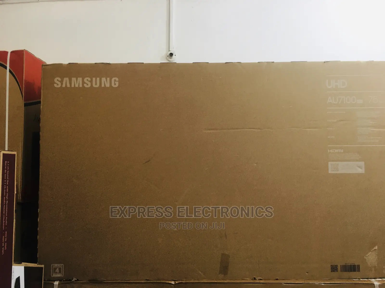 Slim Quality UHD Smart Samsung 75”75AU7172+Wallmount