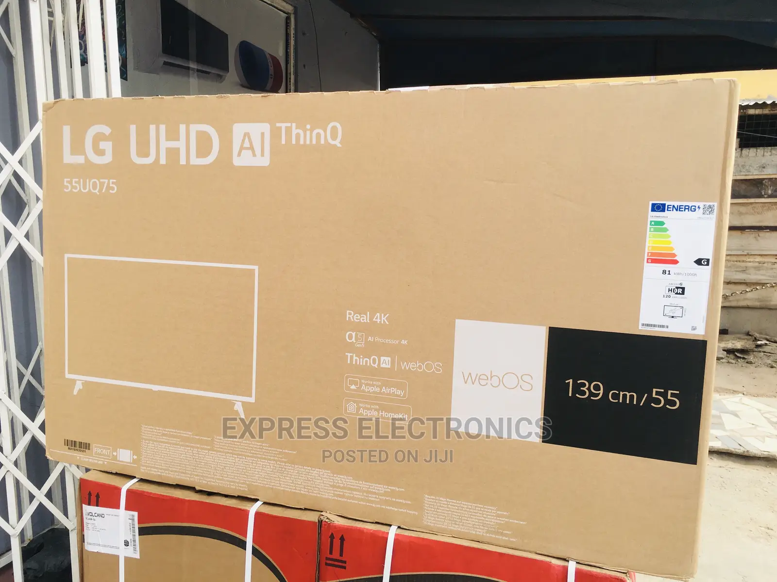 Get for Less LG 55”Up7500 Smart Uhd Web OS TV