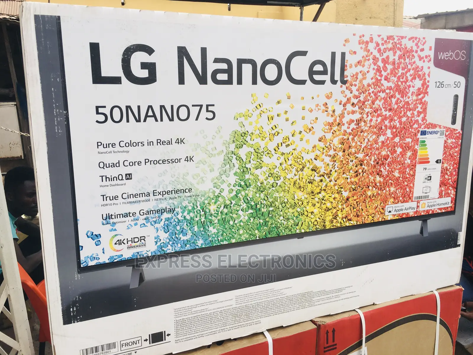 Exclusive Slim Design Nanocell 50”UHD LG 50NANO756