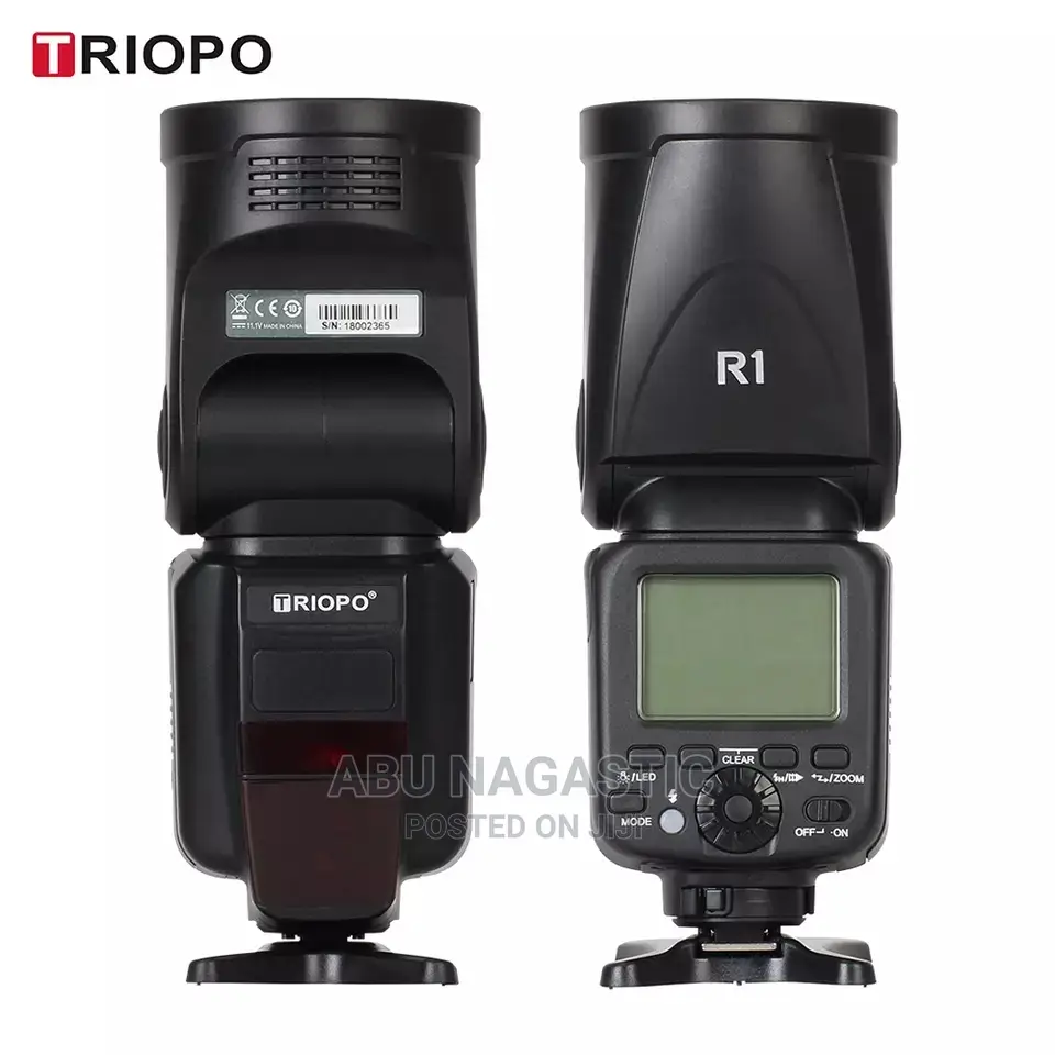 Triopo R1 TTL Round Head Camera Flash Speedlite