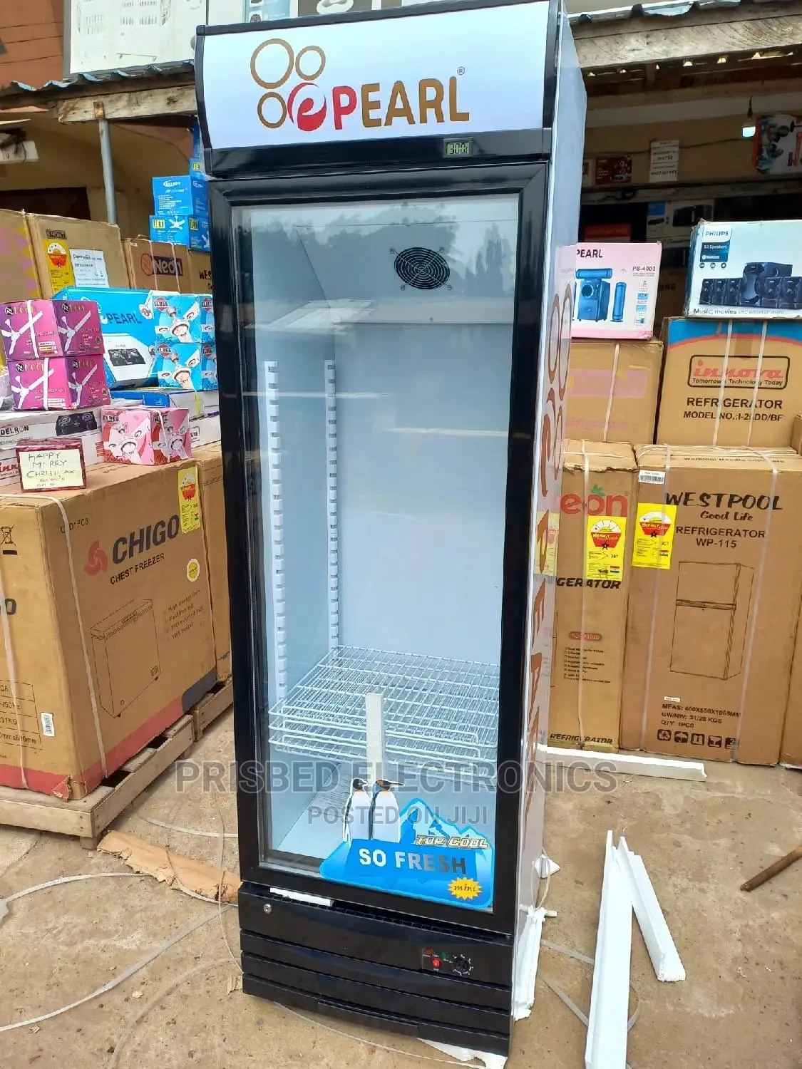 Pearl Showcase/Display Fridge 410 Litres