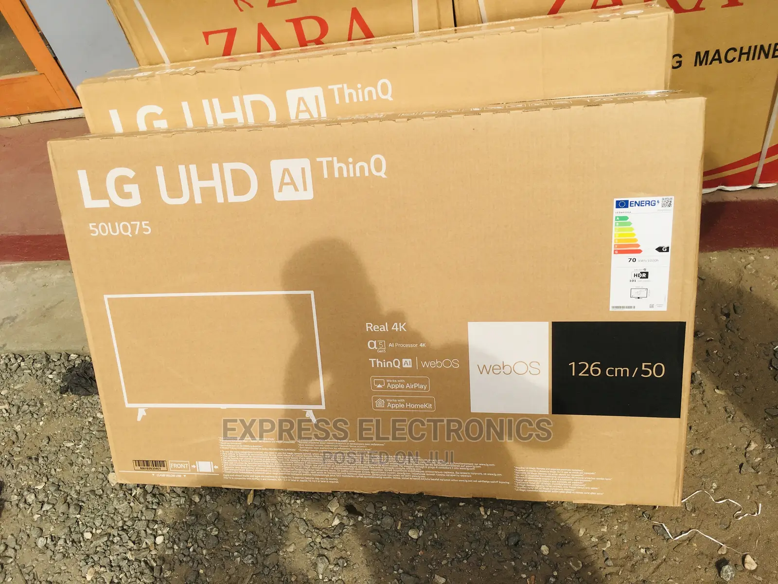 Enjoy Netflix on LG Uhd4k 50”UQ78003 Smart+Wireless Keyboard
