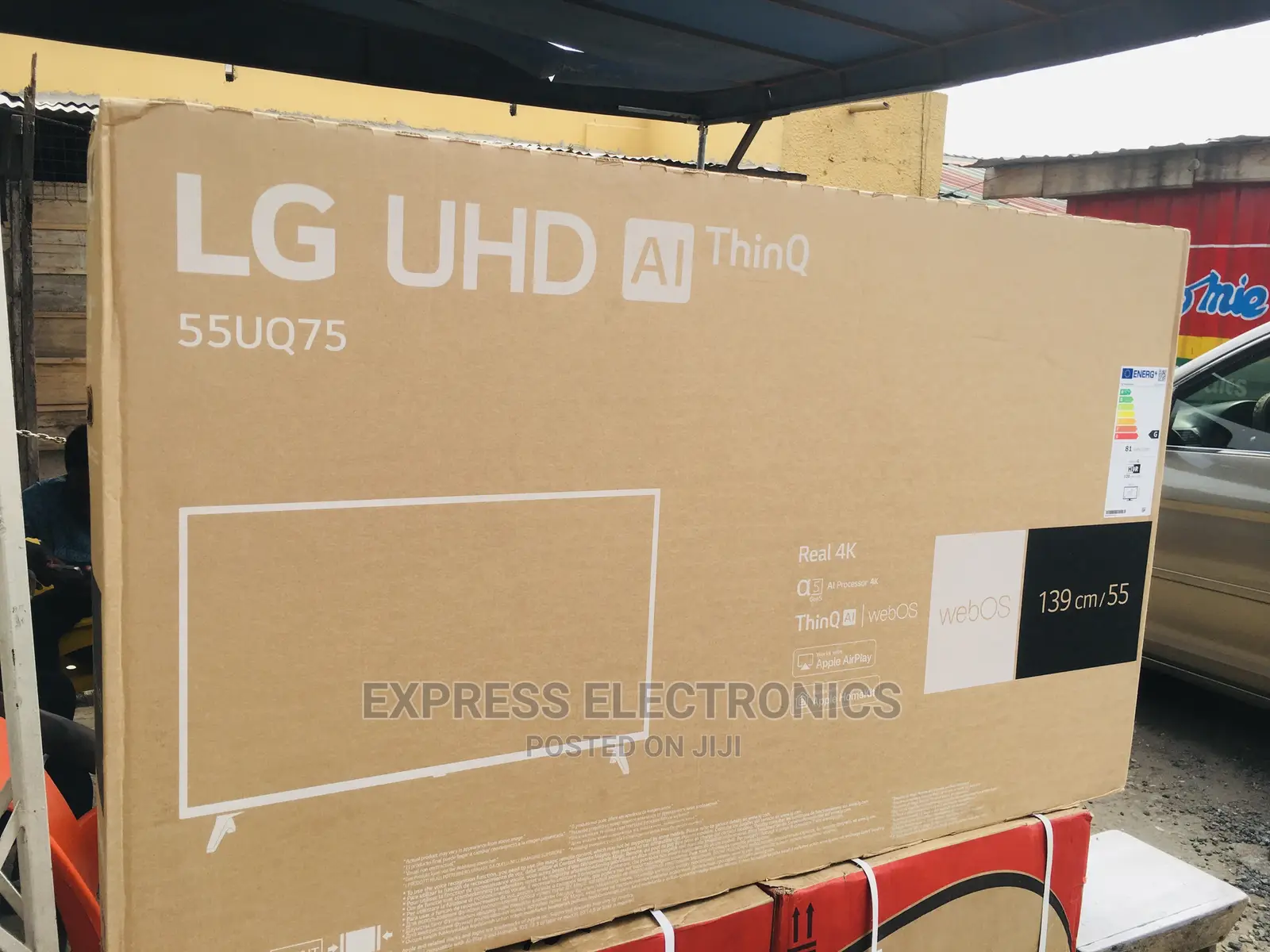 Experience Good Quality LG 55”UQ7500 Uhd4k+Wireless Keyboard