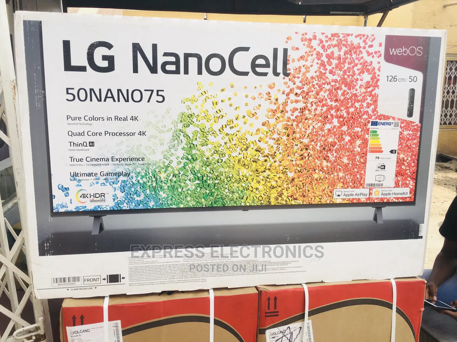 Experience Good Quality LG UHD Smart 50”Nanocell+Mount