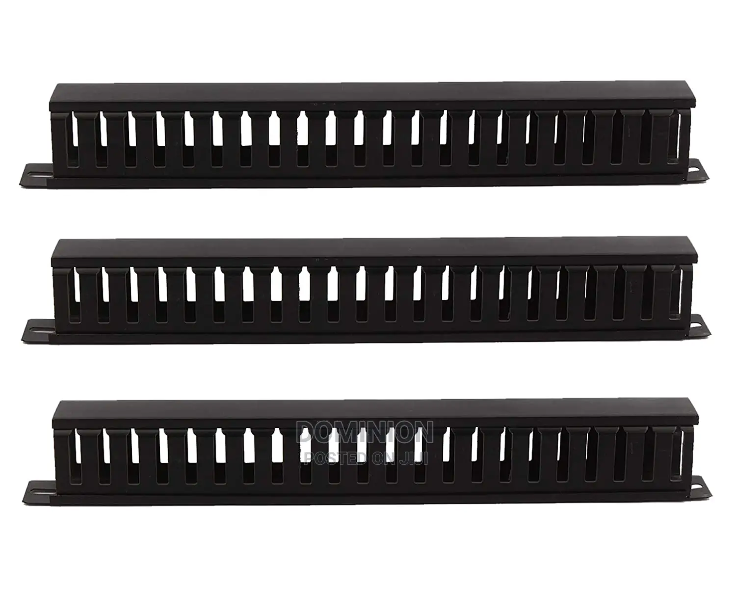 D Link 19'' 1U Metal Cable Manager With Cover