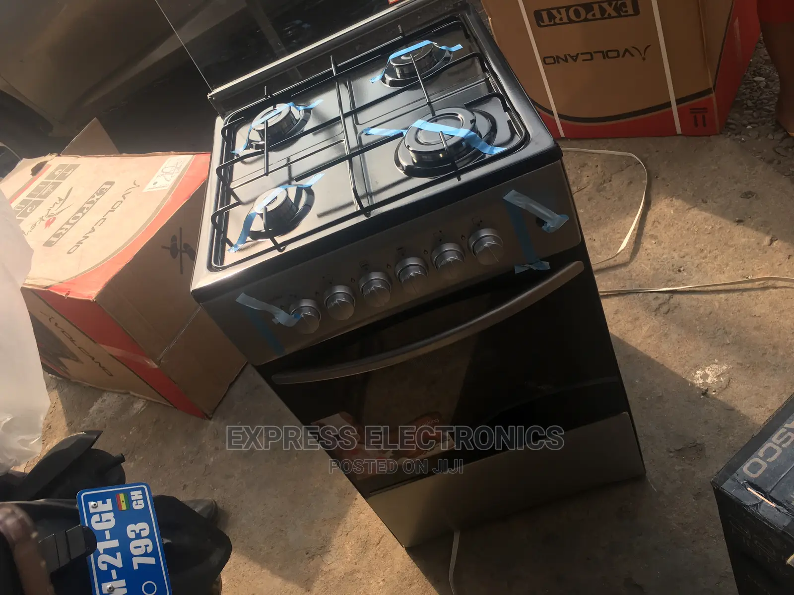 Enjoy Best Cooking With Volcano 4burner Gas Stove With Oven