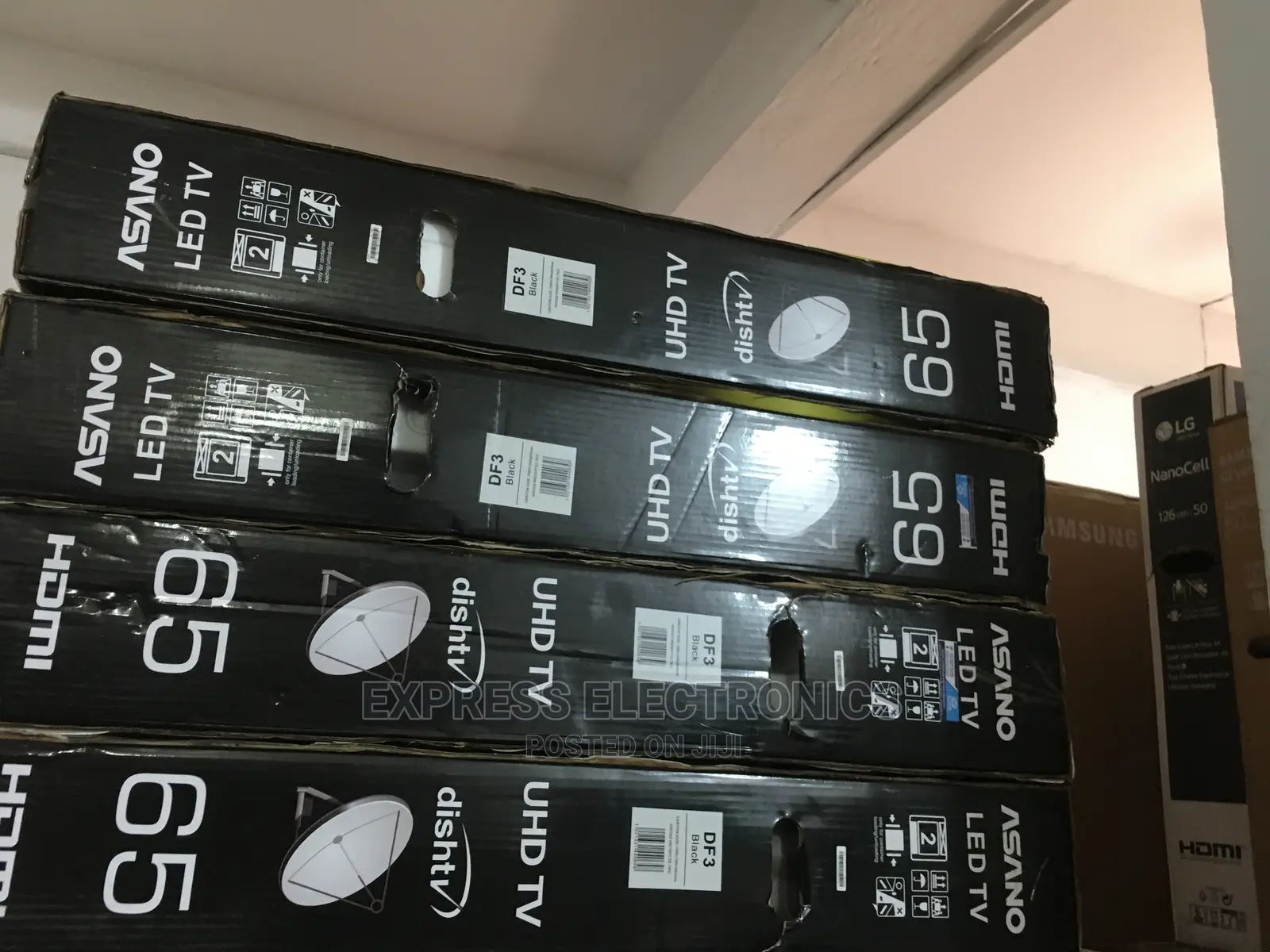 Enjoy Netflix on Asano 65”UHD Smart Android+Bluetooth+DSTV