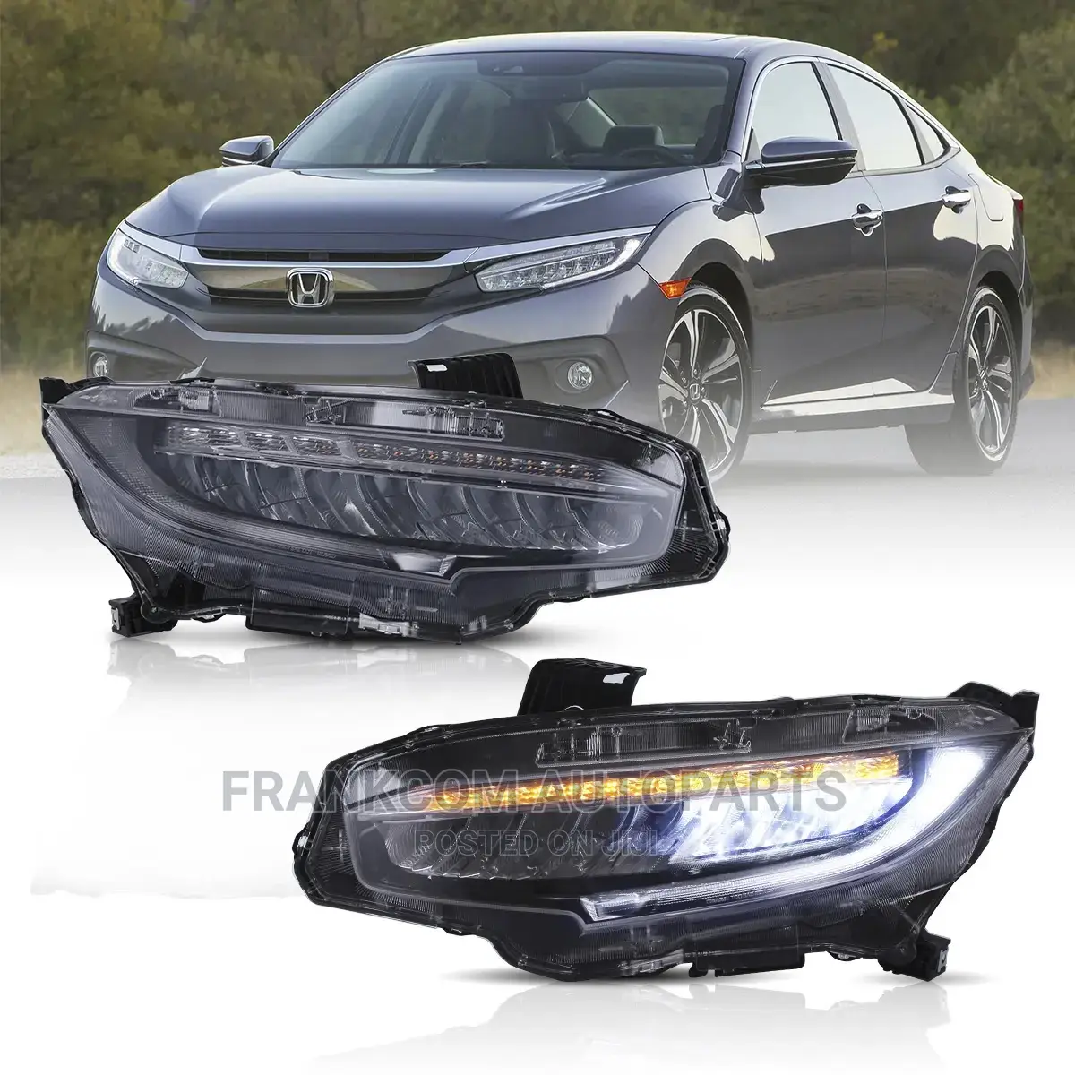 Honda Civic 2016-2018 Headlights