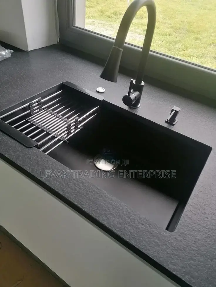 Single Kitchen Sink- Small Black Sink