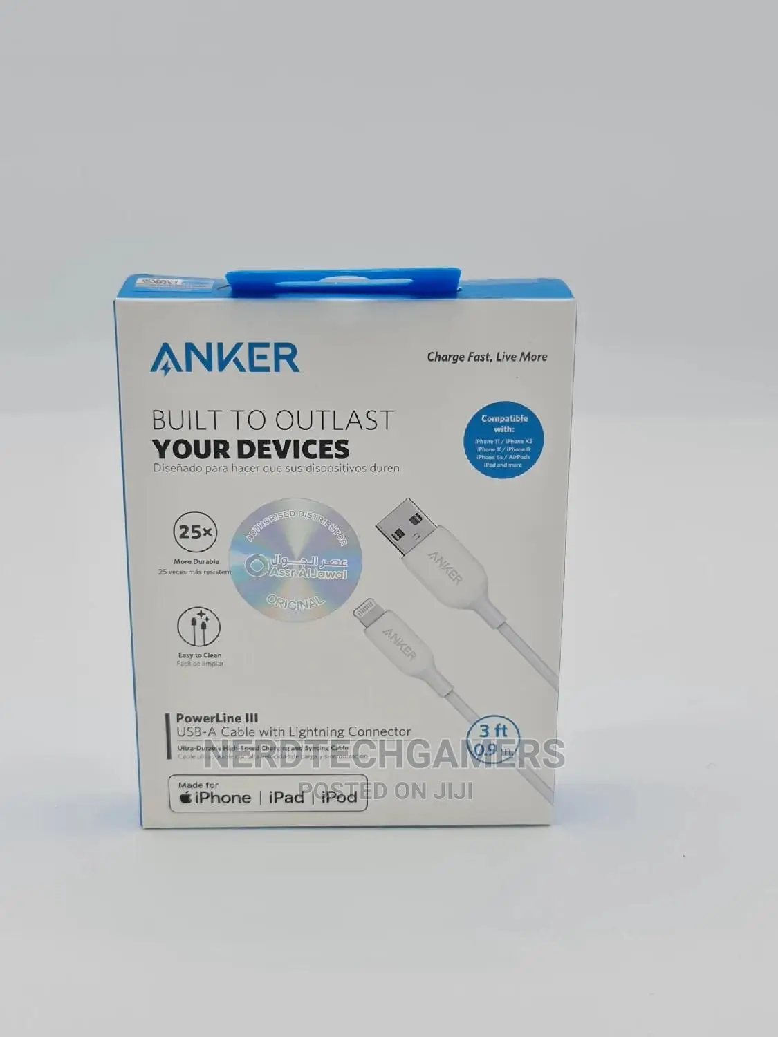 Anker Powerline III Usb-a With Lightning Connector