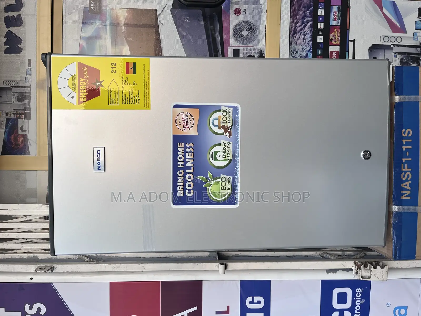 NEW NASCO MINI BAR 80 Litres Table Top Refrigerator
